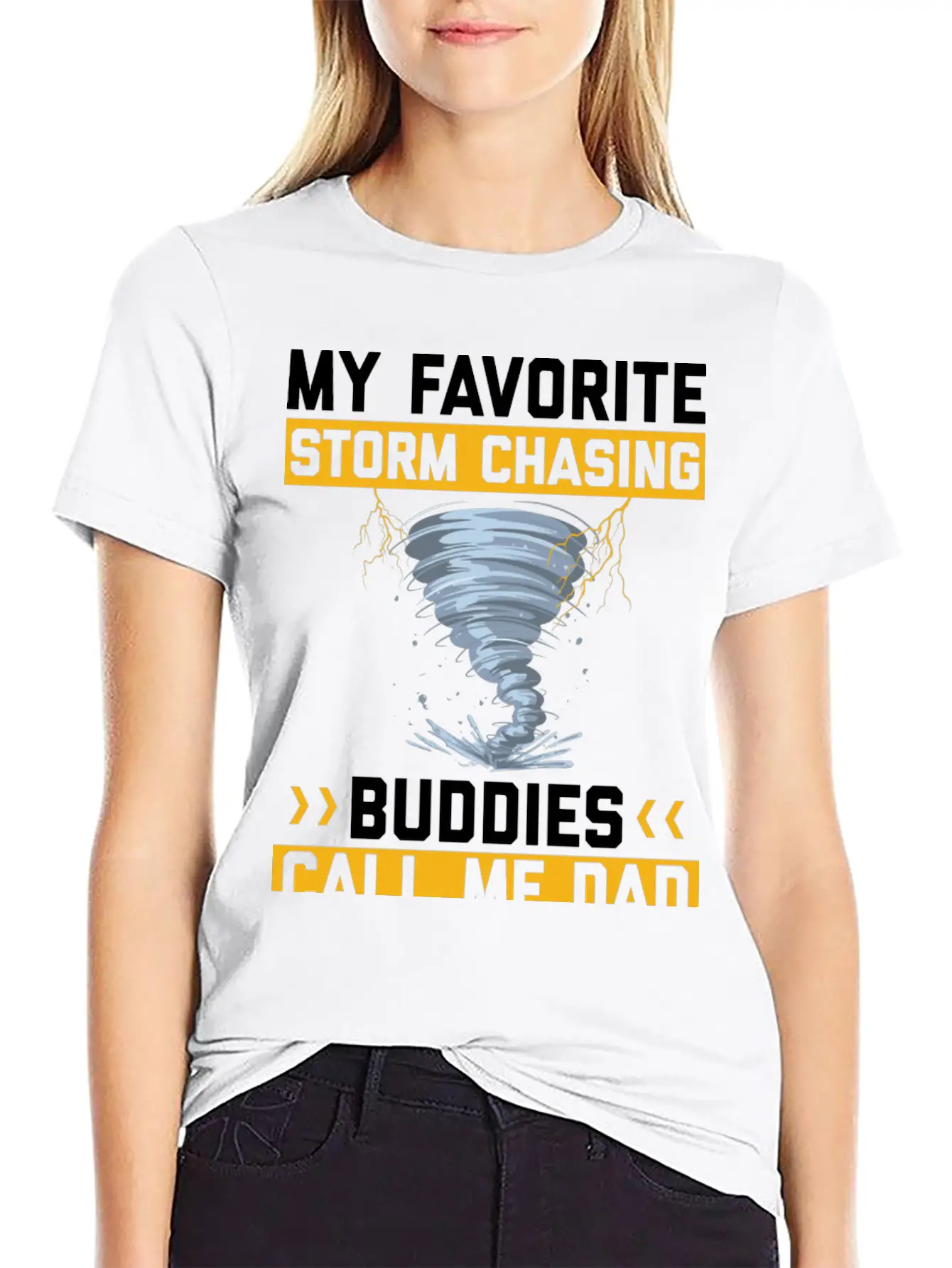Storm Chaser Sayings Unisex Casual T-Shirt – Clean Design For Daily Comfort