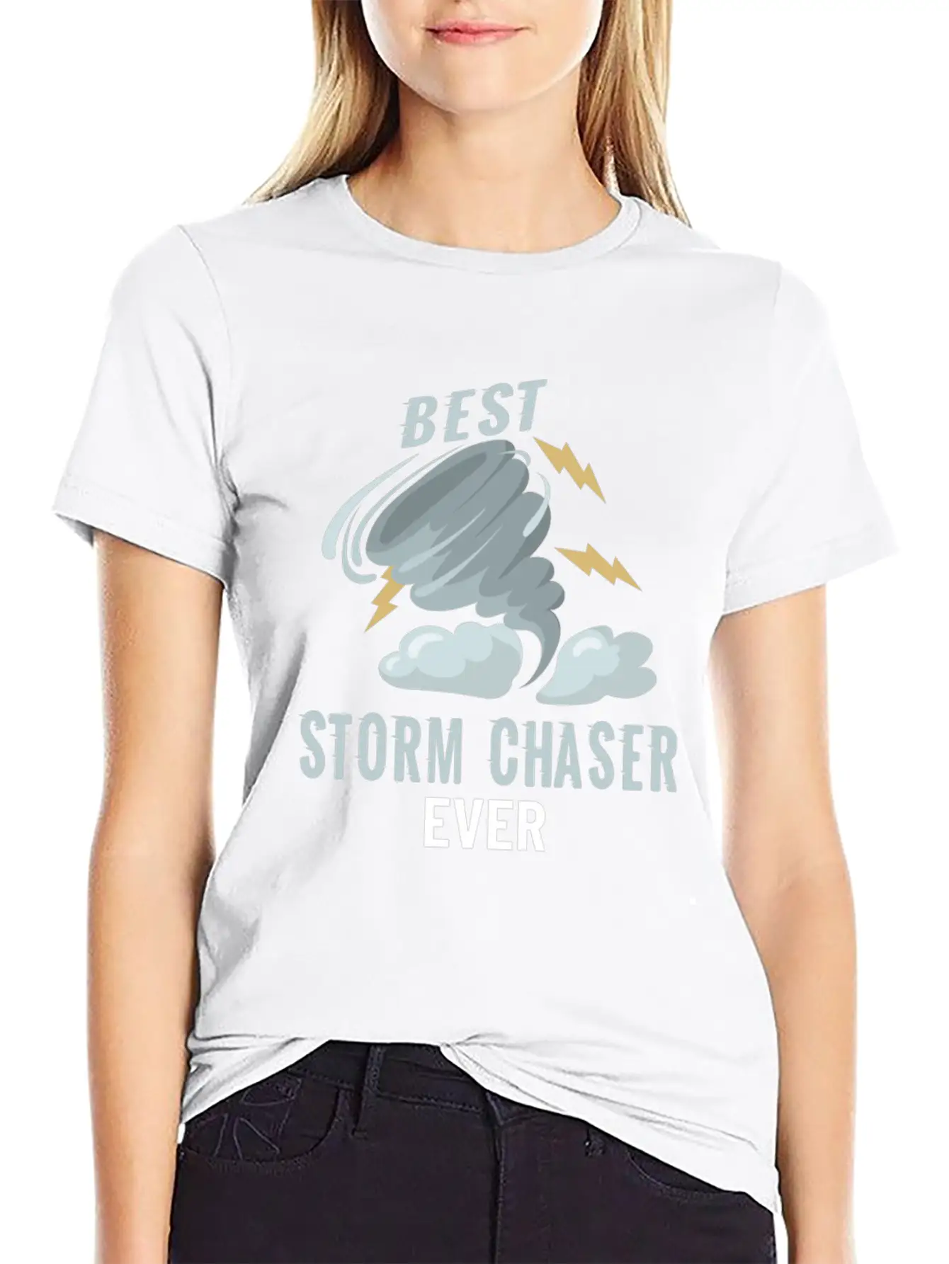 Storm Chasing Storm Fanatic Weatherman Gift Classic Fit Graphic Tee For Daily Comfort – Unisex Cotton Shirt