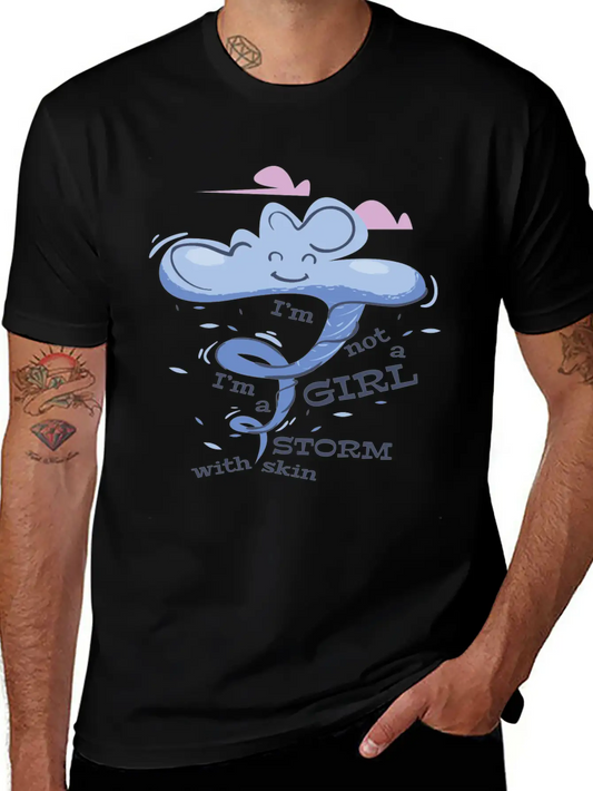 Storm Girl Basic Graphic T-Shirt – Daily Comfort In Soft Cotton