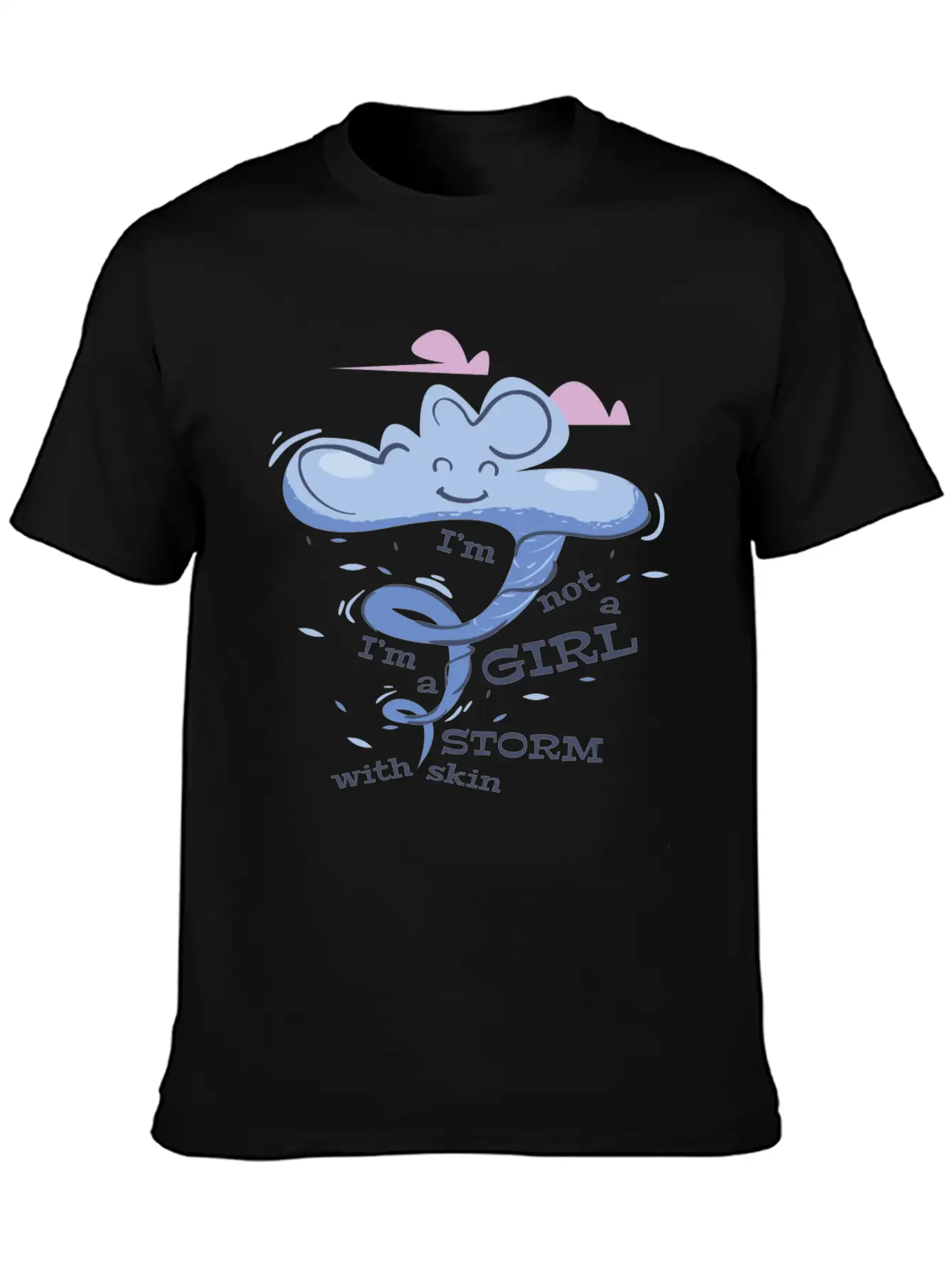 Storm Girl Basic Graphic T-Shirt – Daily Comfort In Soft Cotton