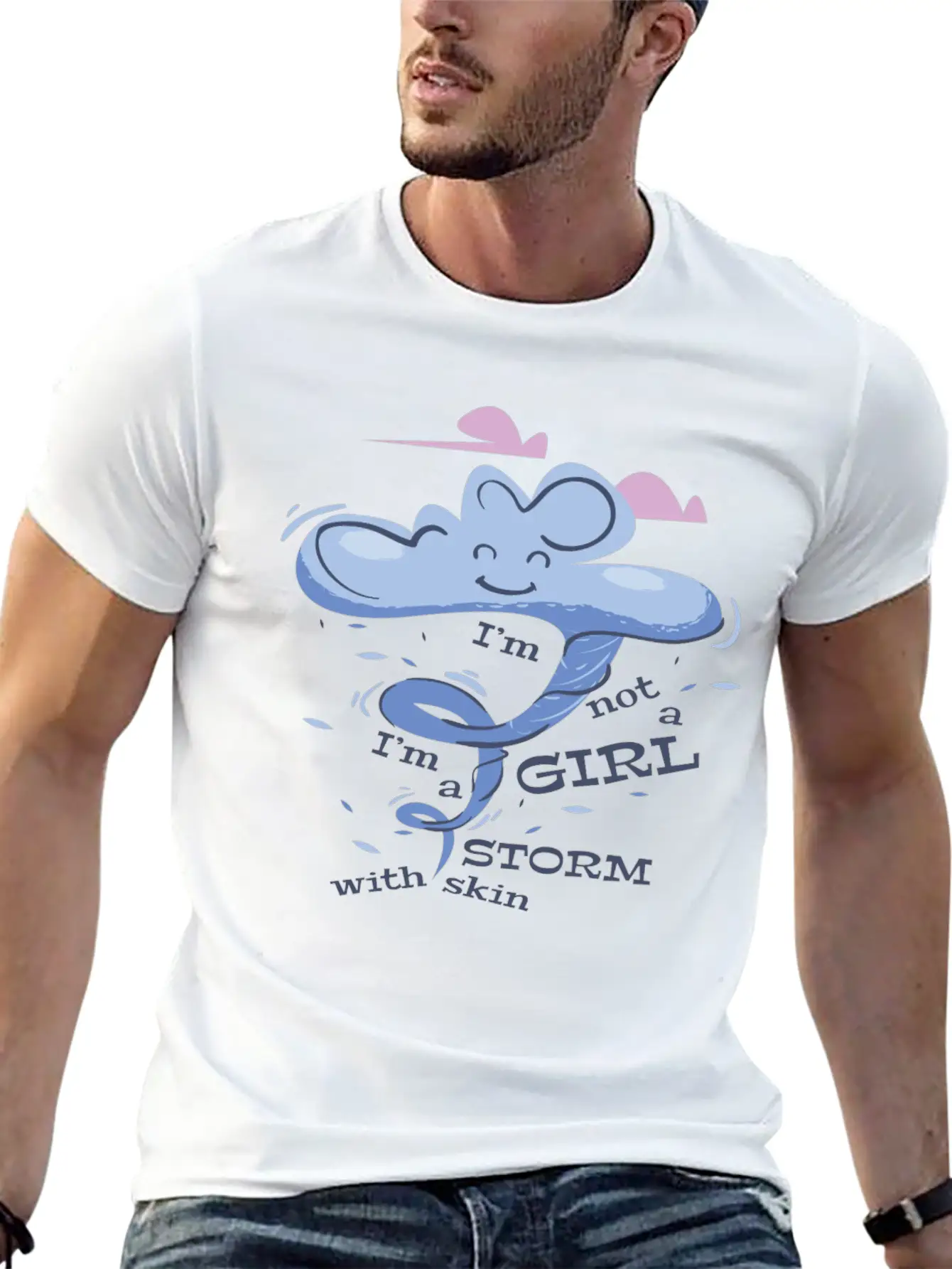 Storm Girl Basic Graphic T-Shirt – Daily Comfort In Soft Cotton