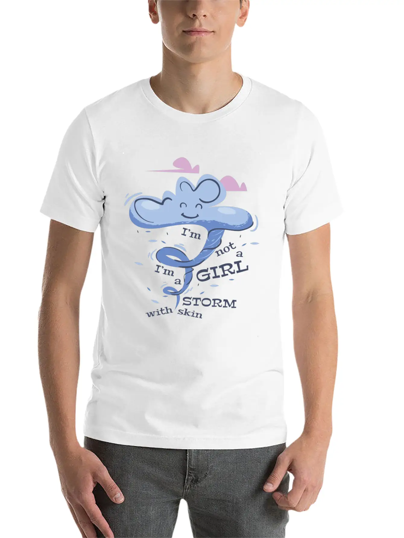 Storm Girl Basic Graphic T-Shirt – Daily Comfort In Soft Cotton