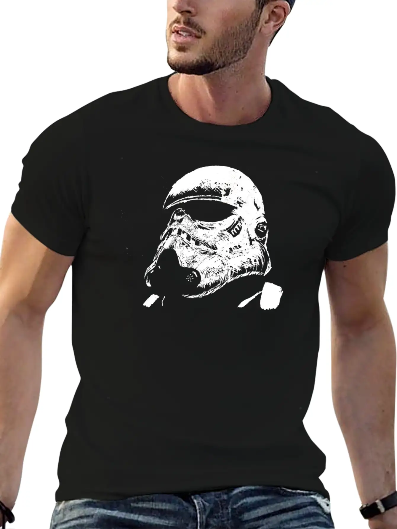 Storm Trooper Lightweight Cotton T-Shirt – Daily Comfort Graphic Shirt