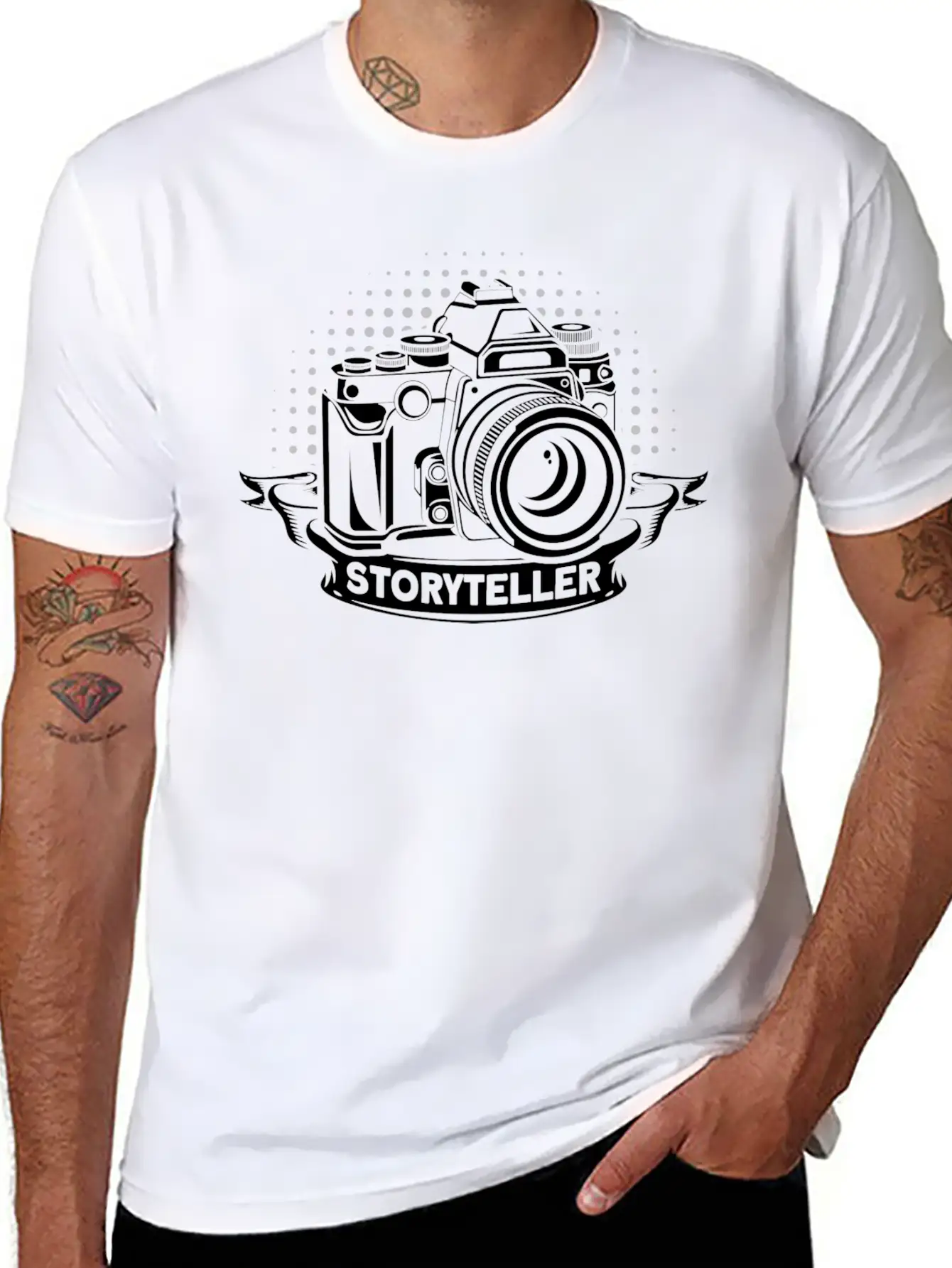 Storyteller Camera Lover Photographer Soft Cotton Short Sleeve Tee – Unisex Wardrobe Staple