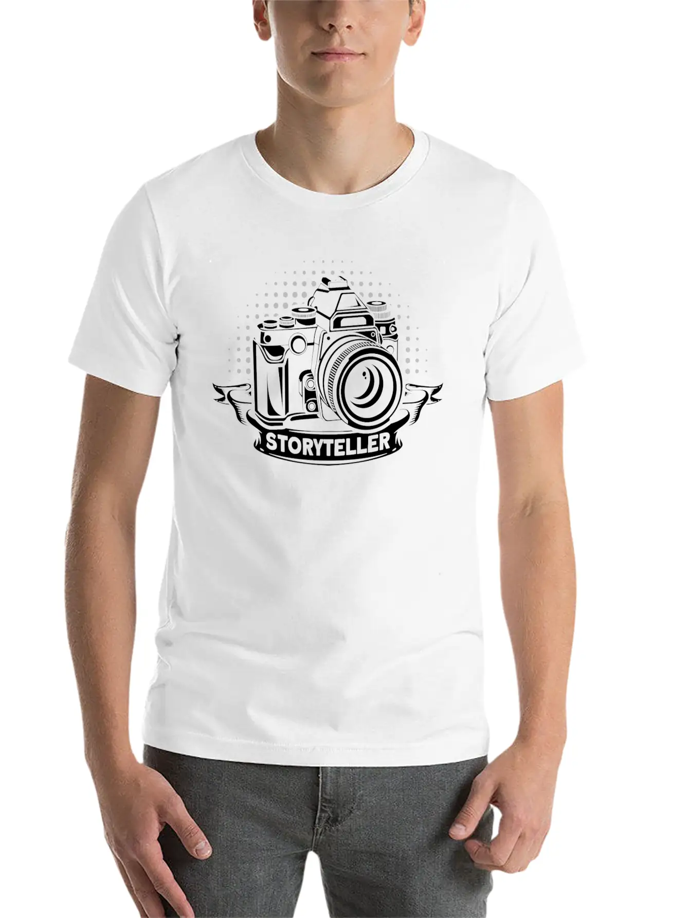 Storyteller Camera Lover Photographer Soft Cotton Short Sleeve Tee – Unisex Wardrobe Staple