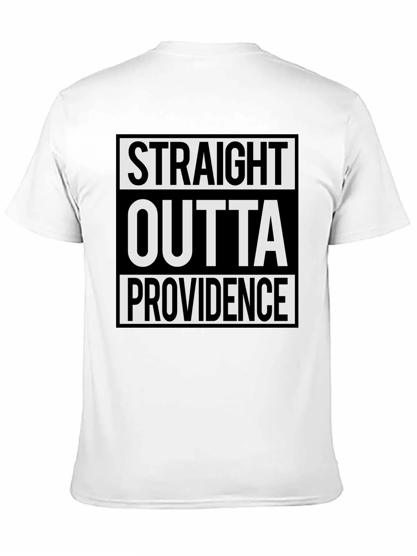 Straight Outta Providence Lightweight Cotton T-Shirt – Daily Comfort Graphic Shirt