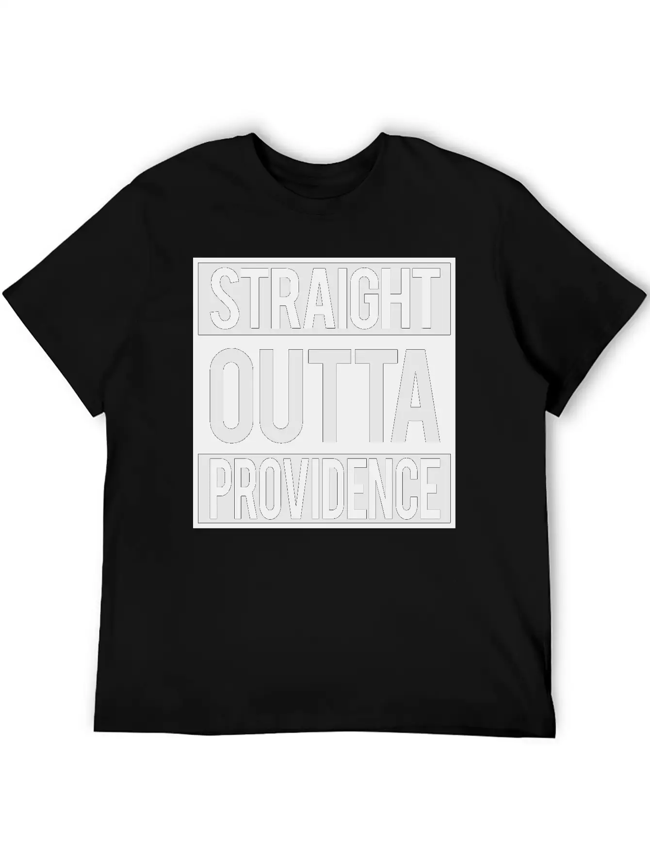 Straight Outta Providence Lightweight Cotton T-Shirt – Daily Comfort Graphic Shirt