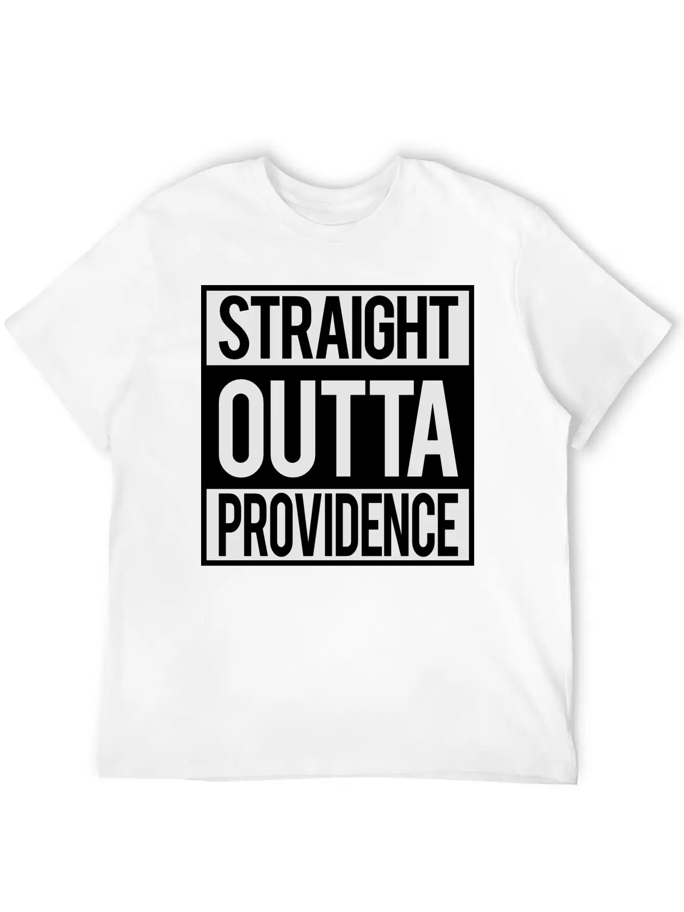 Straight Outta Providence Lightweight Cotton T-Shirt – Daily Comfort Graphic Shirt