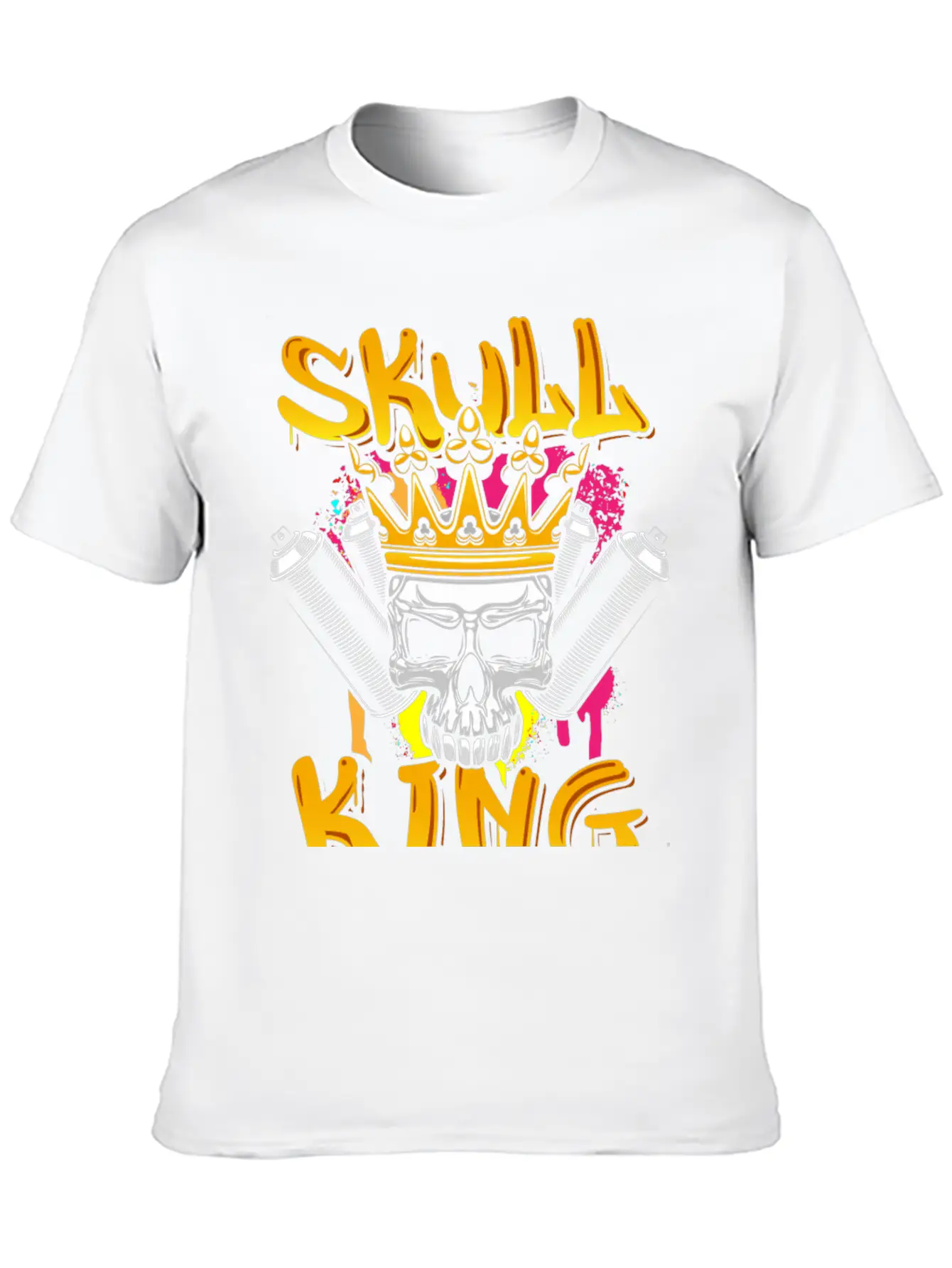 Street Art Spray Can Rappers Painting Classic Fit Graphic Tee For Daily Comfort – Unisex Cotton Shirt