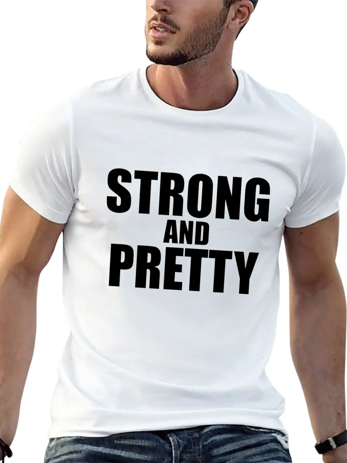 Strong And Pretty Relaxed Everyday Tee – Lightweight And Durable Cotton