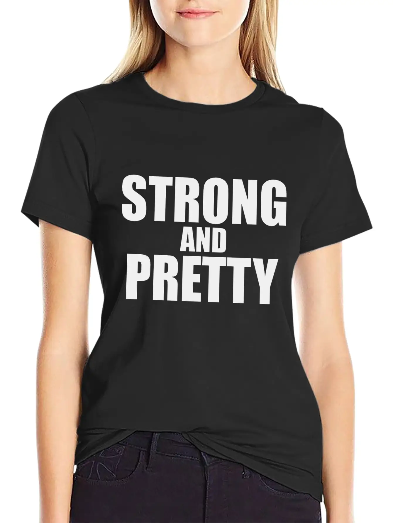 Strong And Pretty Relaxed Everyday Tee – Lightweight And Durable Cotton