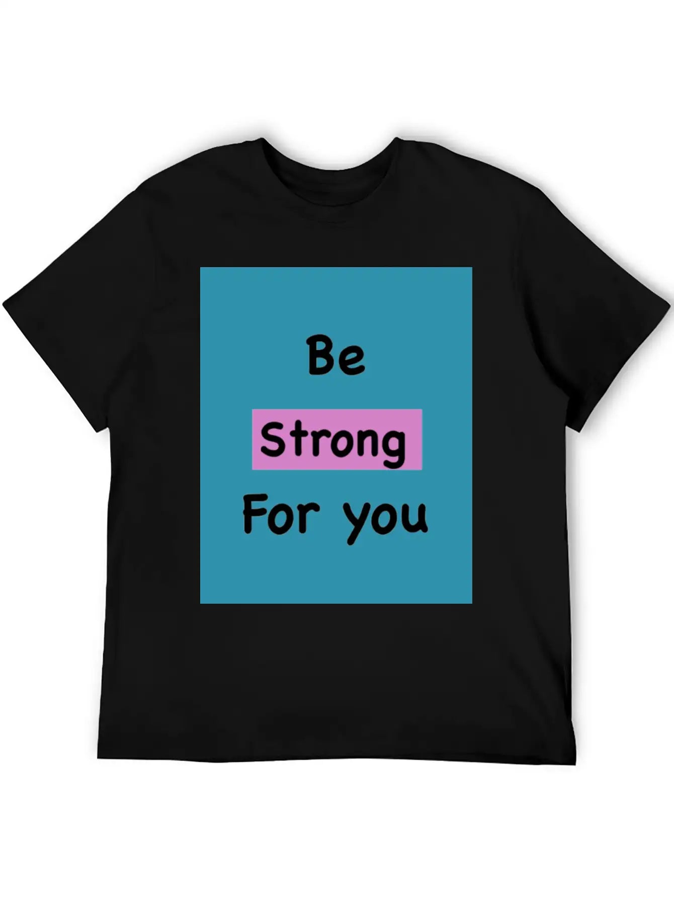 Strong Classic Fit Graphic Tee For Daily Comfort – Unisex Cotton Shirt