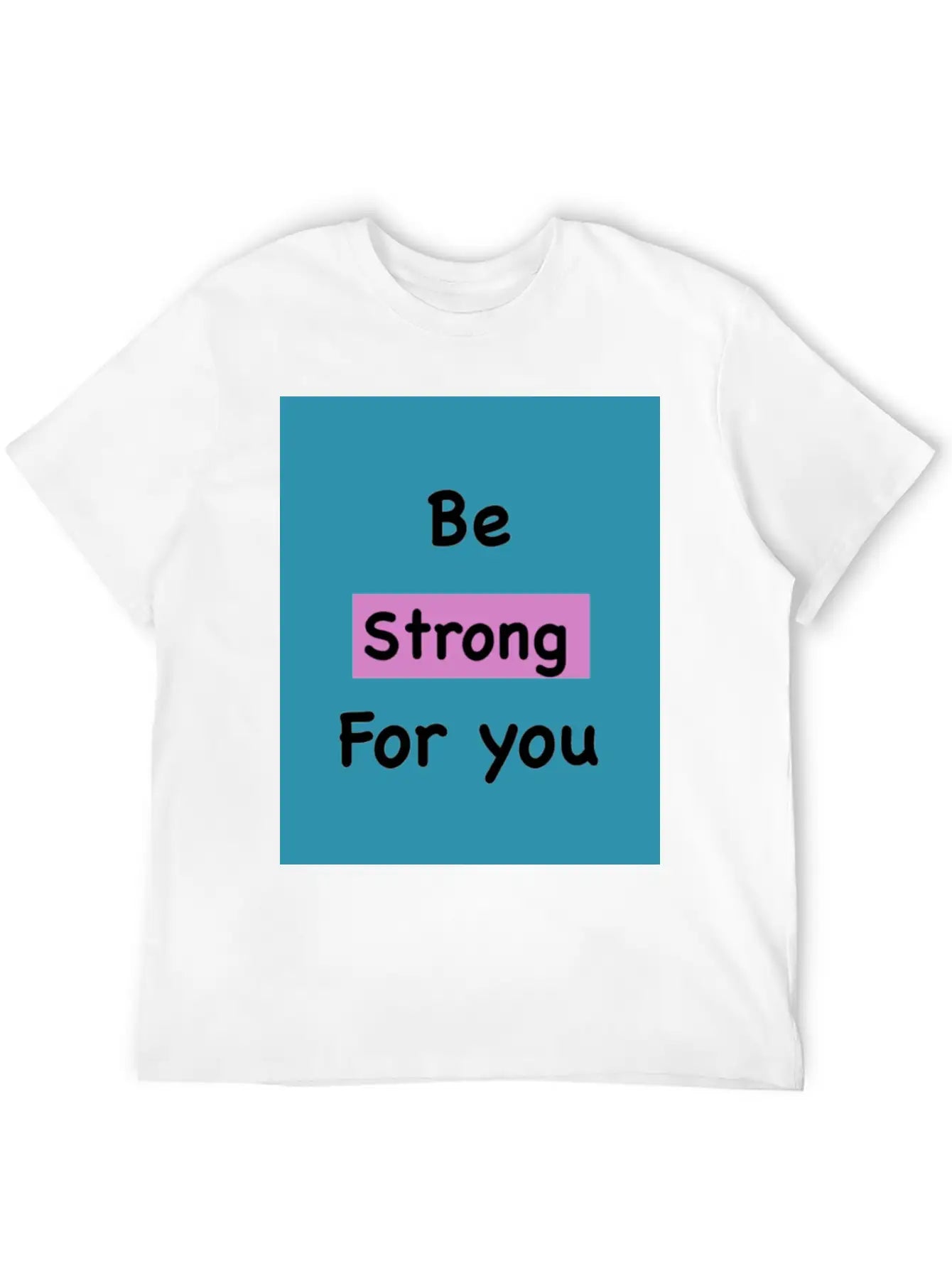 Strong Classic Fit Graphic Tee For Daily Comfort – Unisex Cotton Shirt