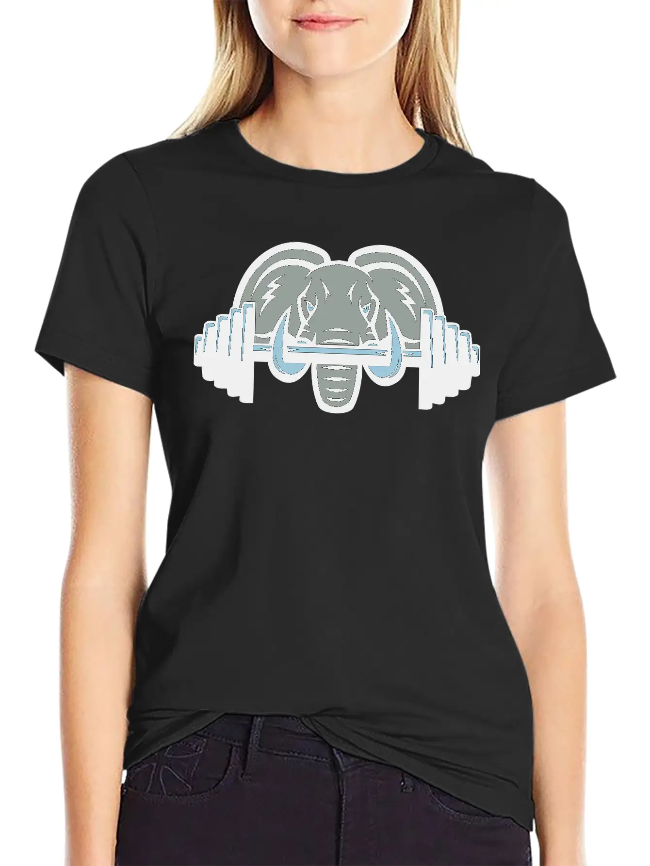Strong Elephant Essential Cotton Tee For Daily Outfits – Unisex Style