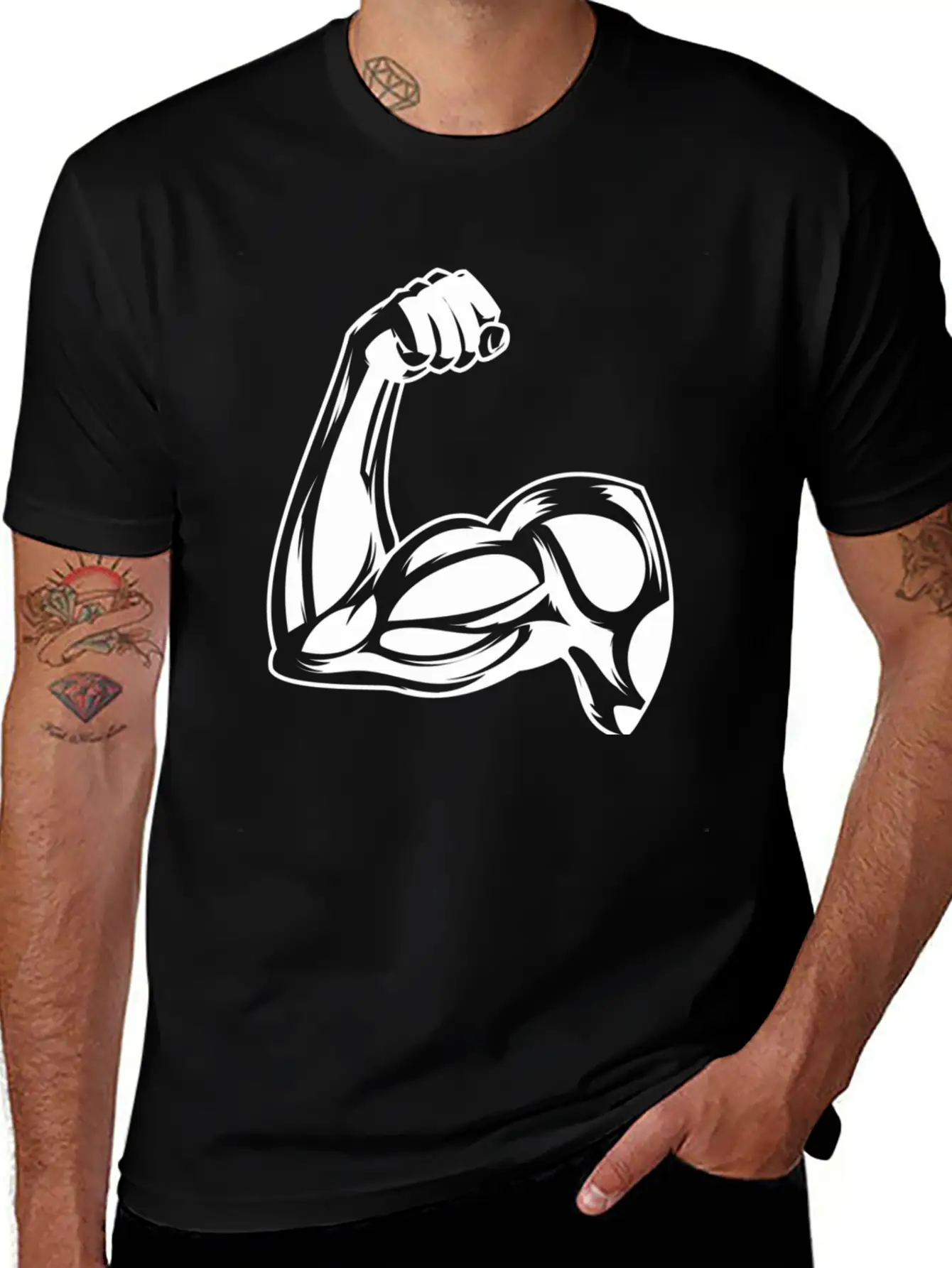 Strong, 💪 Essential Cotton Tee For Daily Outfits – Unisex Style