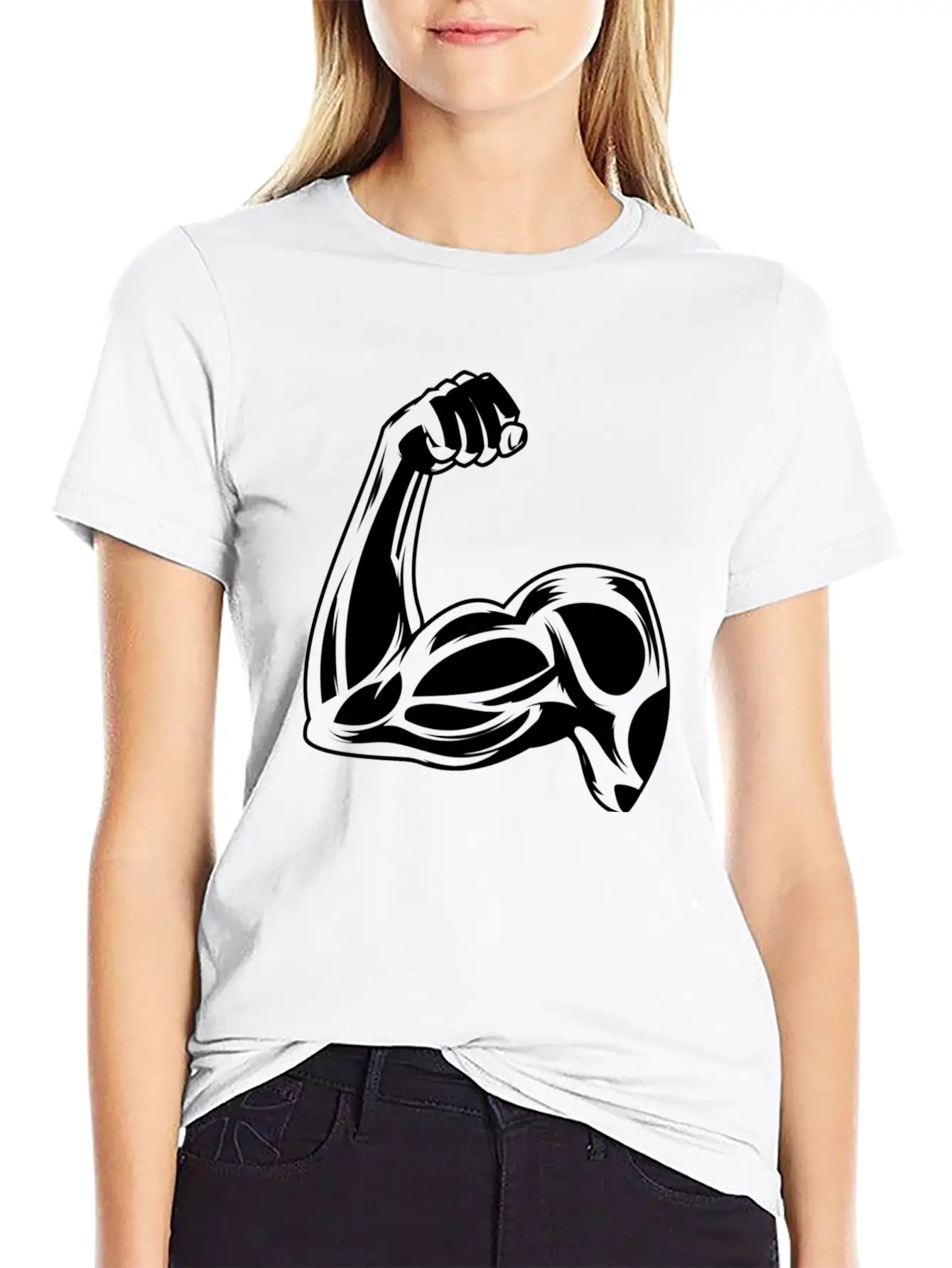 Strong, 💪 Essential Cotton Tee For Daily Outfits – Unisex Style