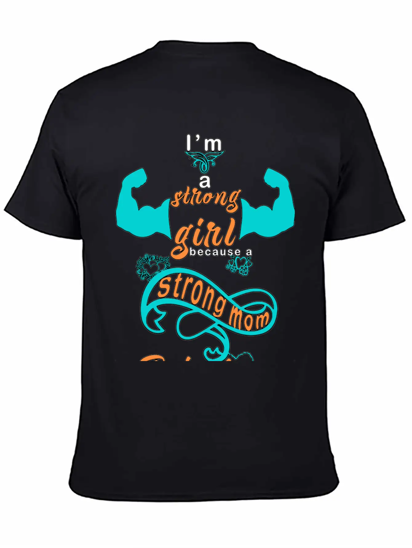 Strong Girl By A Strong Mom Soft Cotton Short Sleeve Tee – Unisex Wardrobe Staple