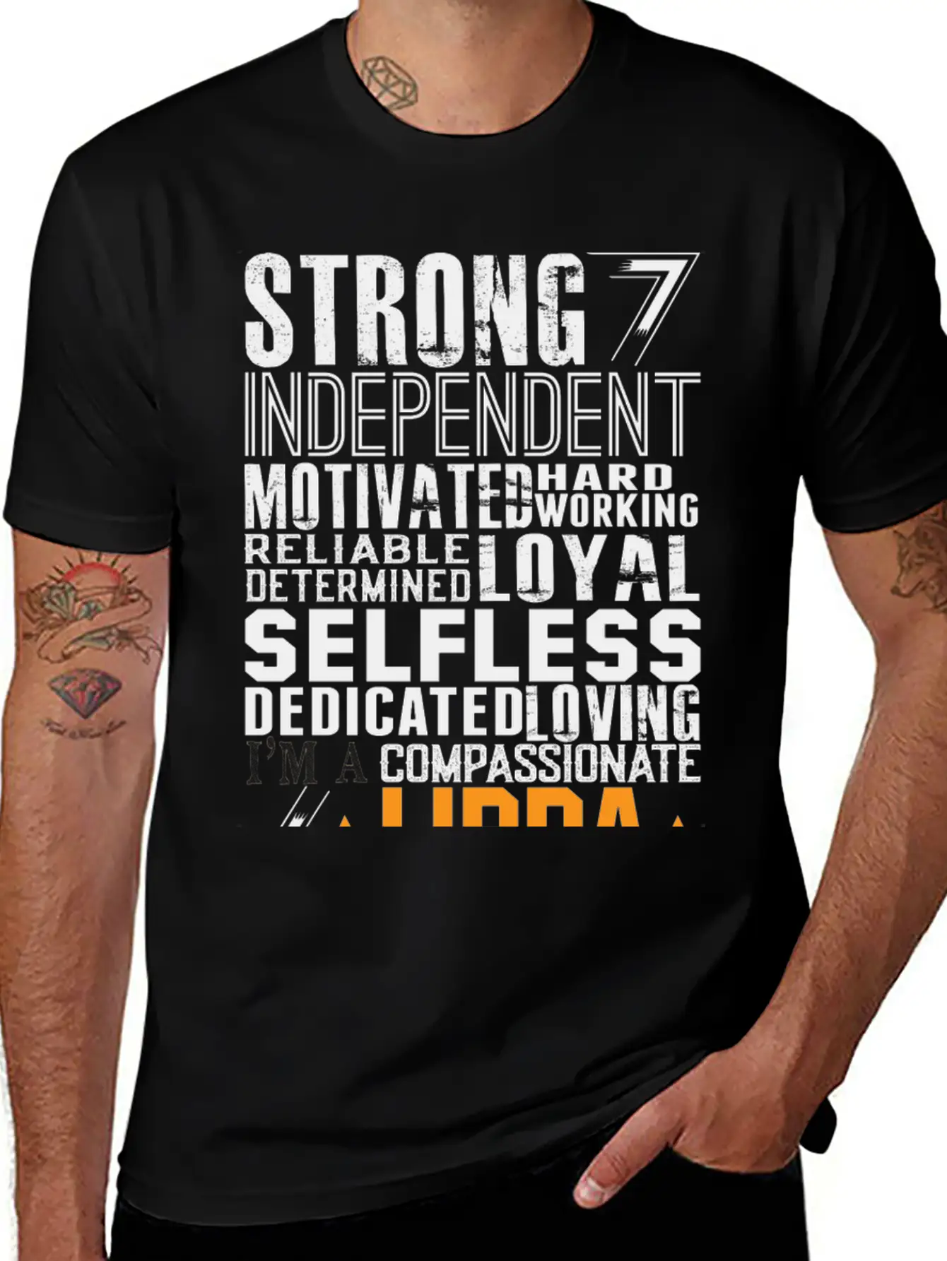 Strong Independent Motivated Libra Lightweight Cotton T-Shirt – Daily Comfort Graphic Shirt