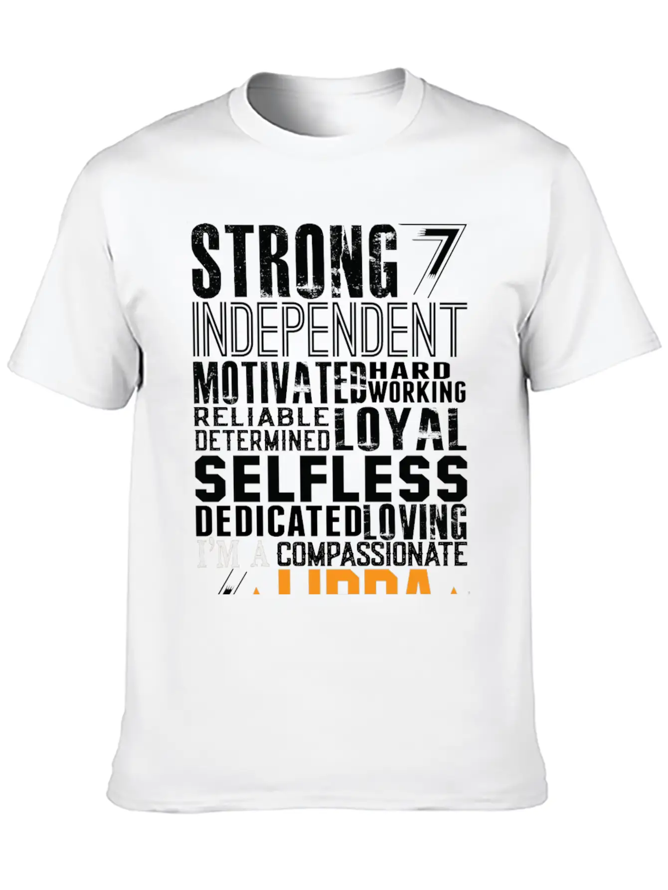 Strong Independent Motivated Libra Lightweight Cotton T-Shirt – Daily Comfort Graphic Shirt