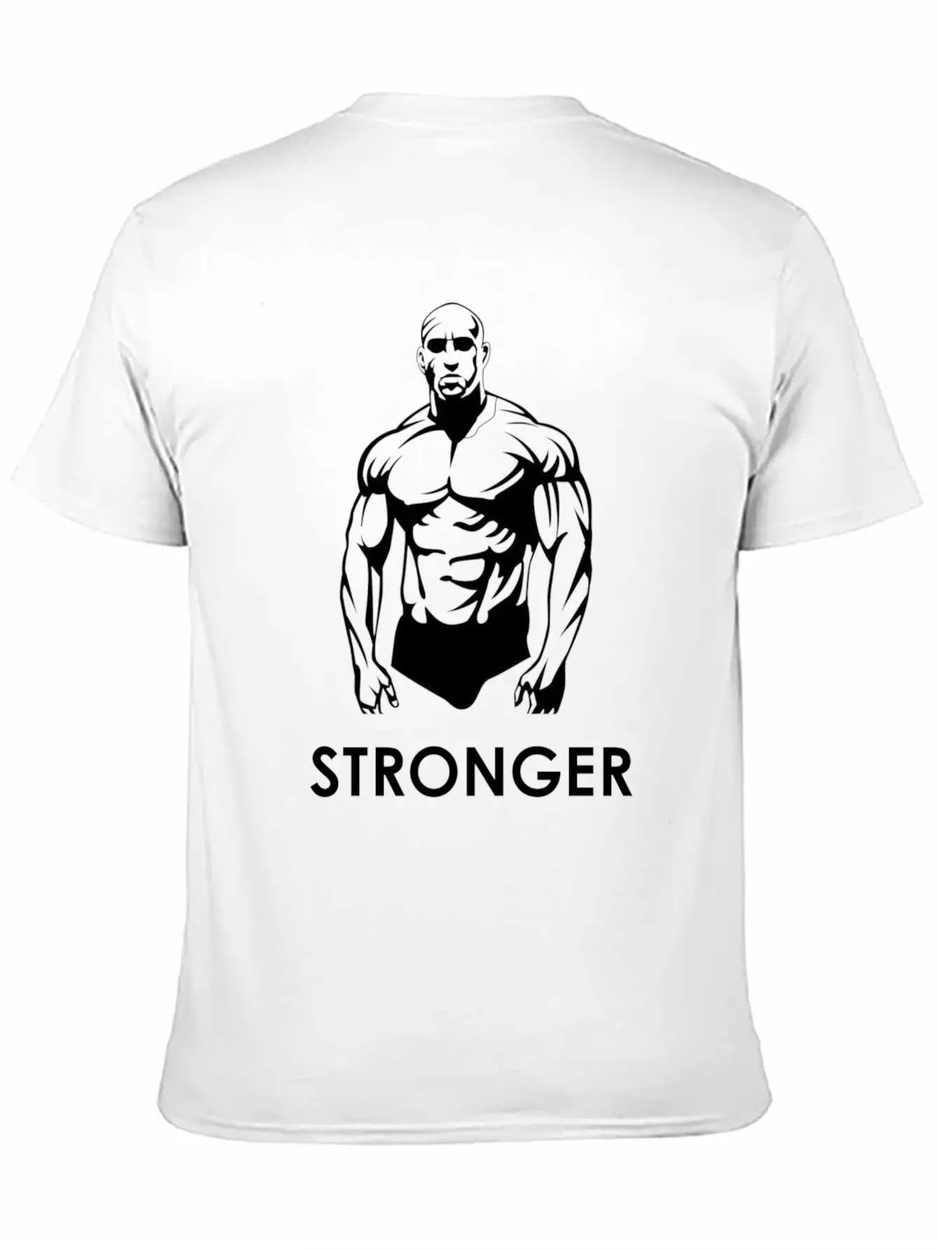 Stronger Print Lightweight Cotton T-Shirt – Daily Comfort Graphic Shirt