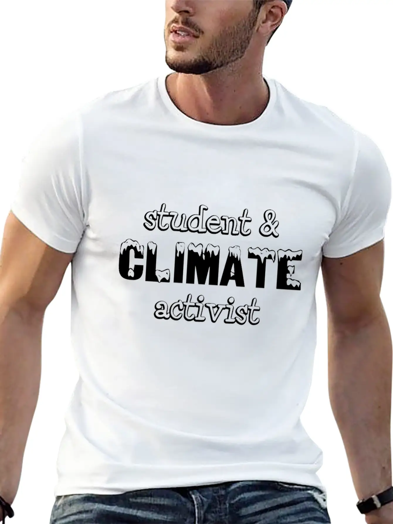 Students Climate Activist | Protection Environment Relaxed Everyday Tee – Lightweight And Durable Cotton