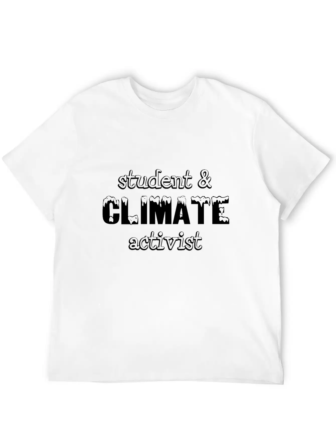 Students Climate Activist | Protection Environment Relaxed Everyday Tee – Lightweight And Durable Cotton