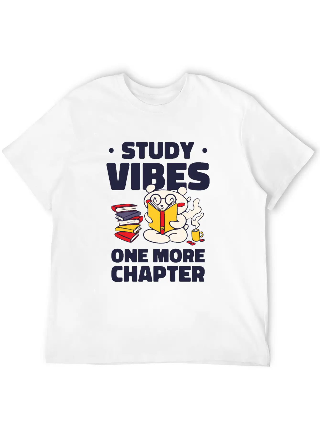 Studying Student Learning Bear Lover Bookworm Bear Classic Fit Graphic Tee For Daily Comfort – Unisex Cotton Shirt