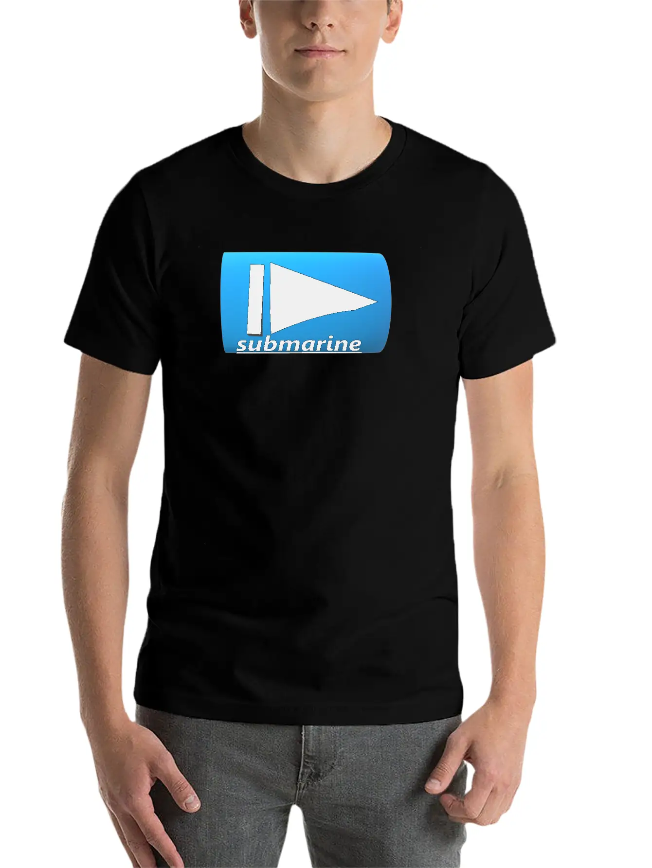 Sub 3d Unisex Casual T-Shirt ��� Clean Design For Daily Comfort