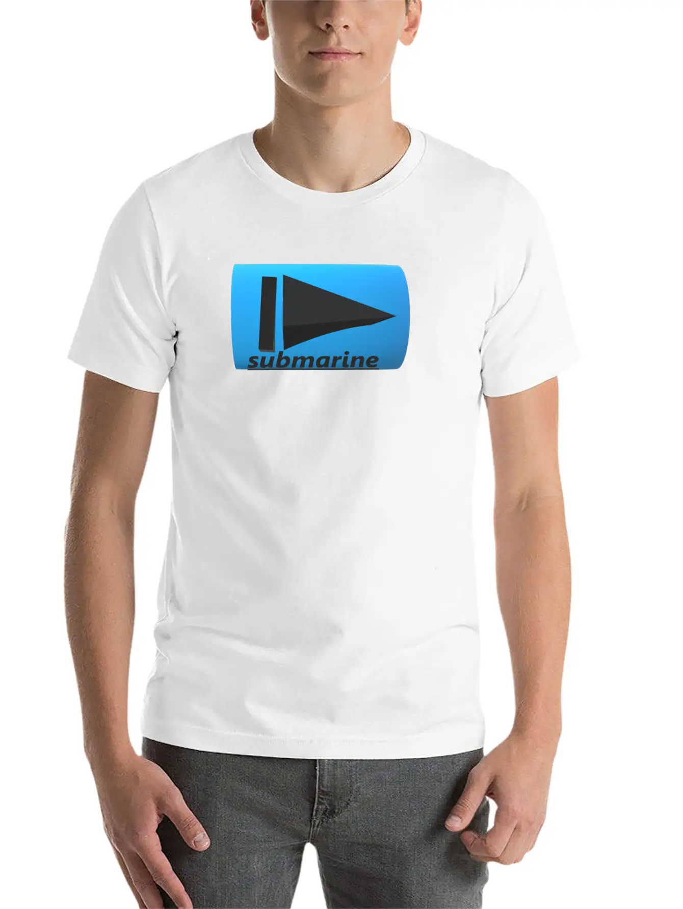 Sub 3d Unisex Casual T-Shirt ��� Clean Design For Daily Comfort