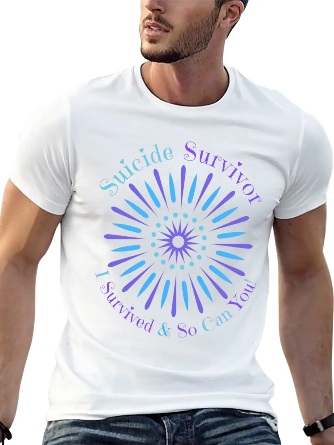 Suicide Survivor Awareness Prevention Month Mom Unisex Casual T-Shirt – Clean Design For Daily Comfort