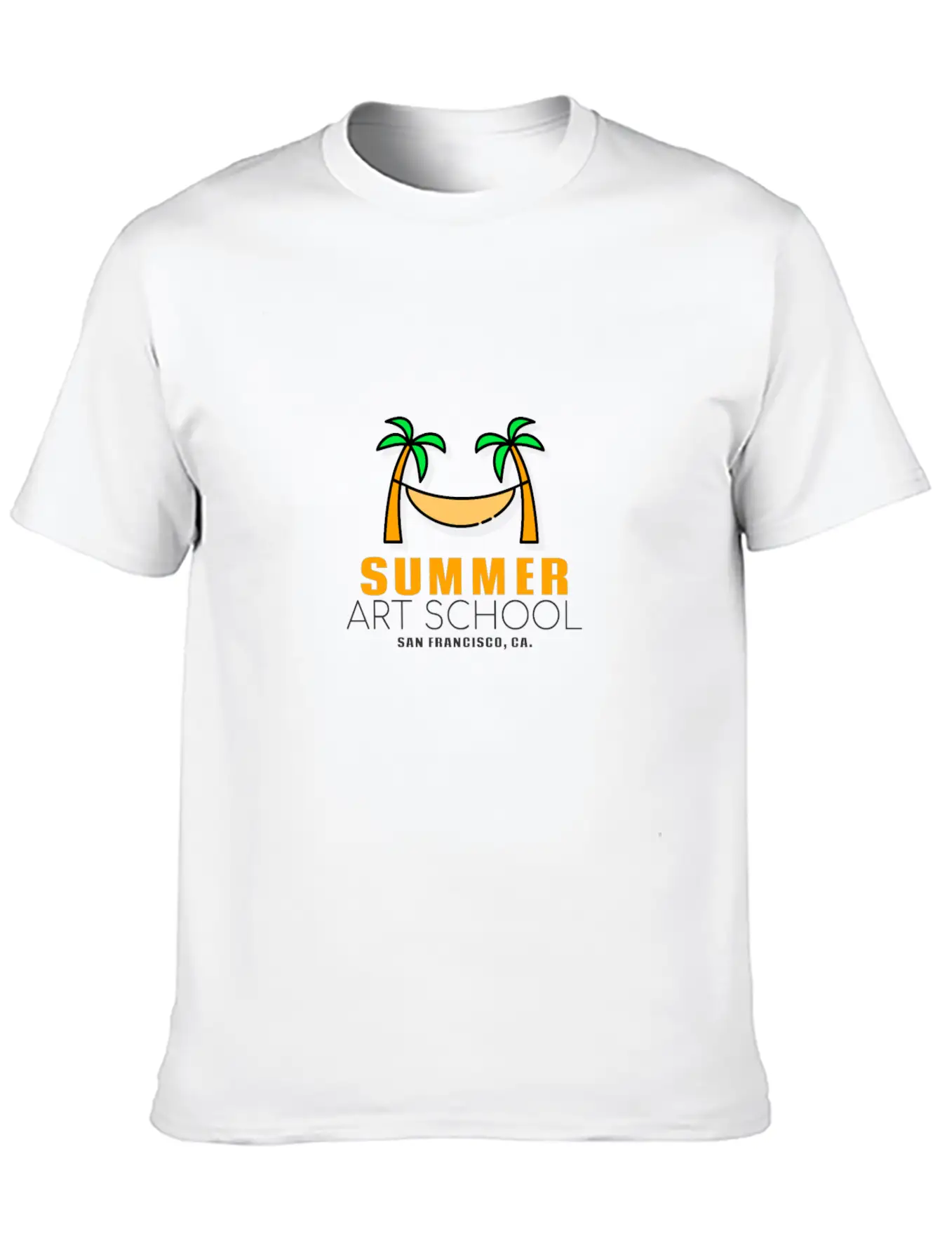 Summer Art School Soft Cotton Short Sleeve Tee – Unisex Wardrobe Staple