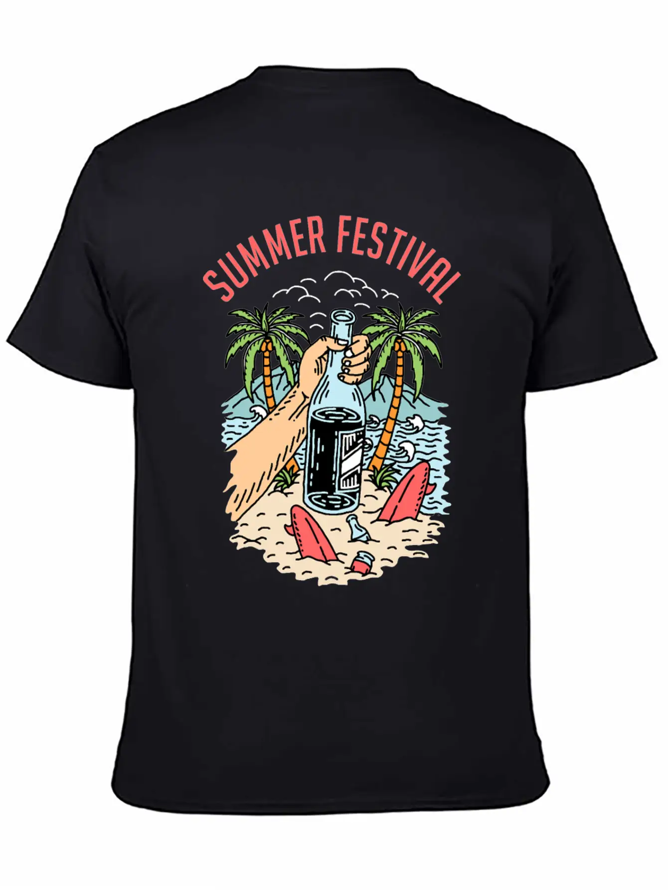 Summer Festival Unisex Casual T-Shirt ��� Clean Design For Daily Comfort