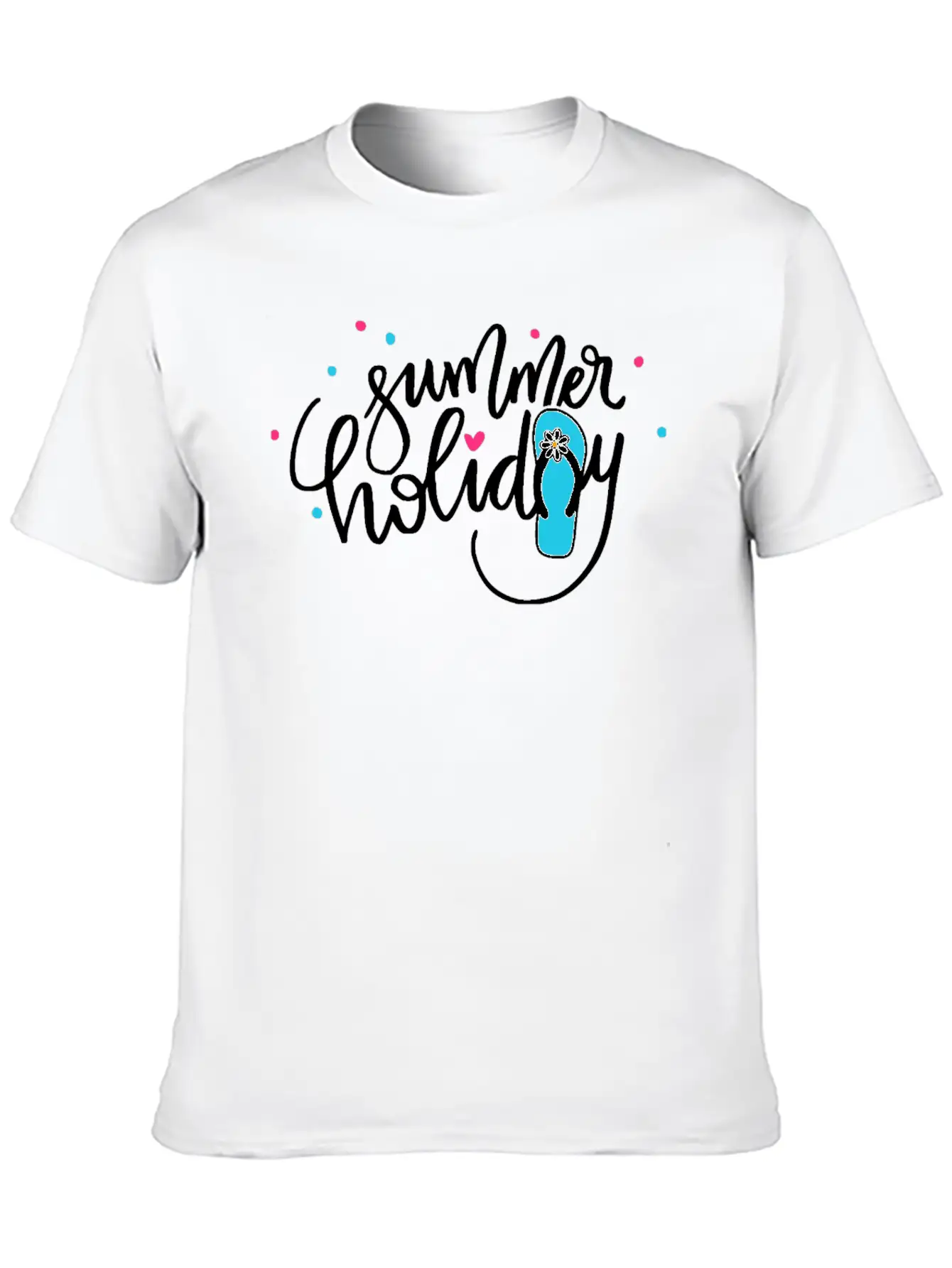 Summer Holiday Summer Vacation Unisex Casual T-Shirt – Clean Design For Daily Comfort