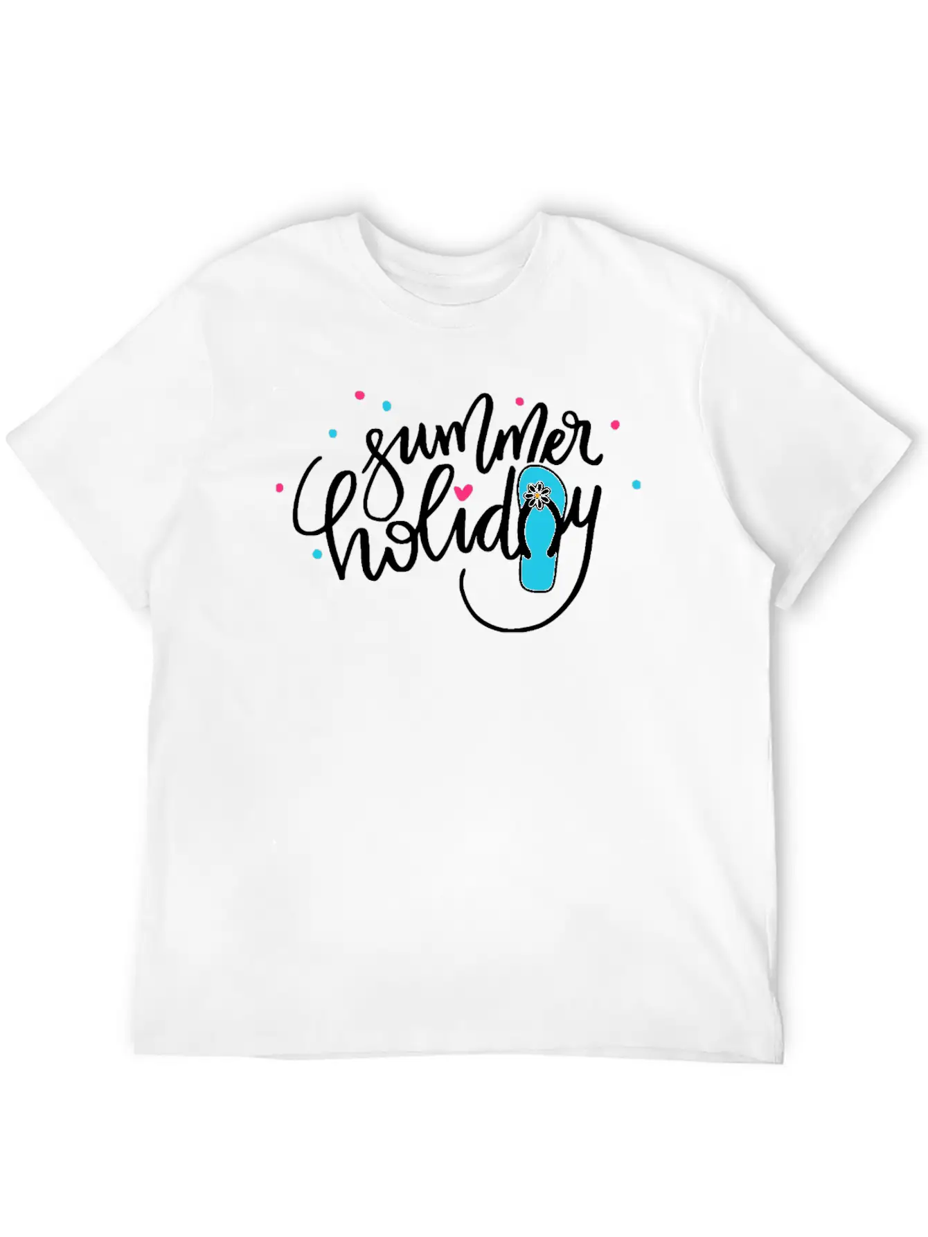 Summer Holiday Summer Vacation Unisex Casual T-Shirt – Clean Design For Daily Comfort