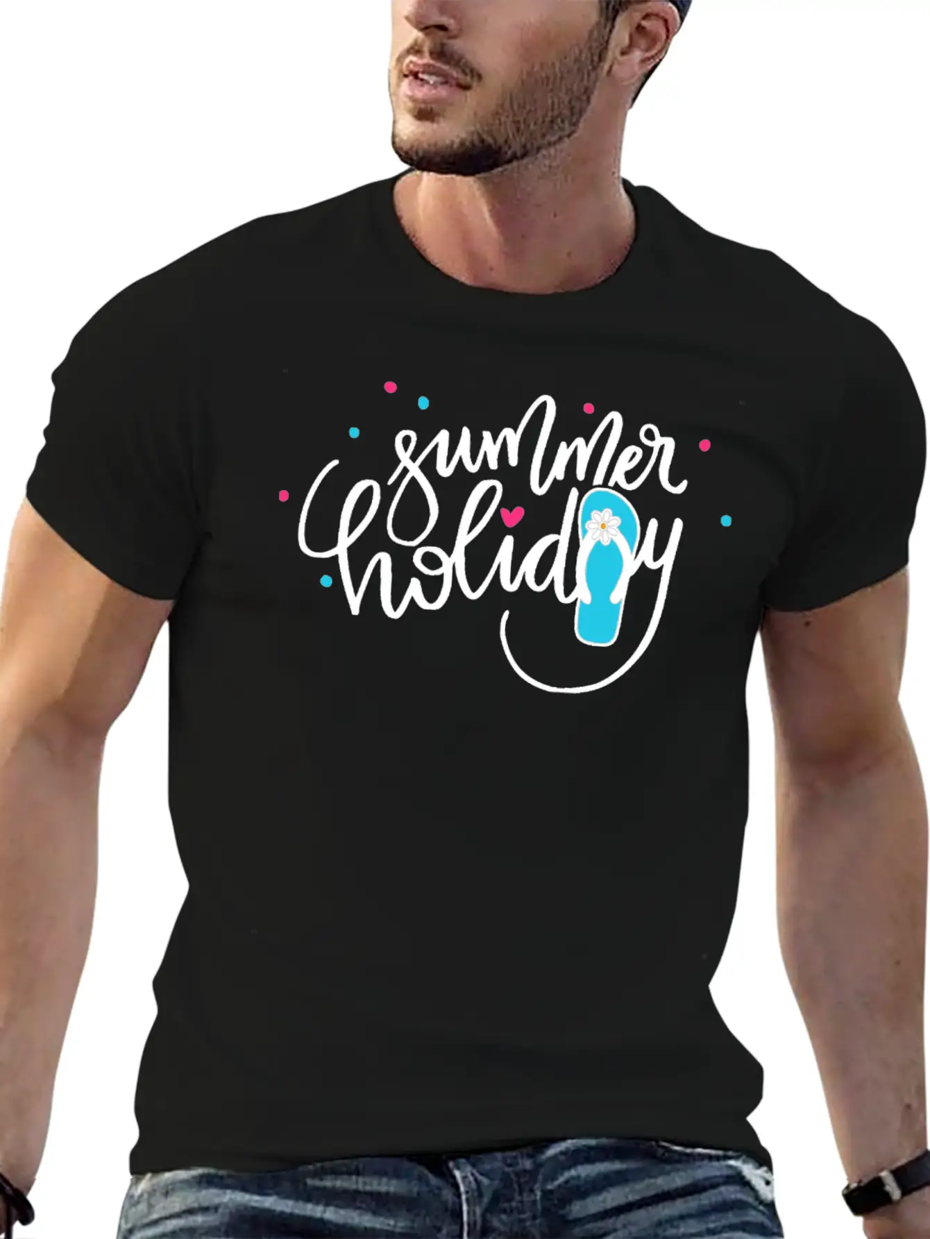 Summer Holiday Summer Vacation Unisex Casual T-Shirt – Clean Design For Daily Comfort