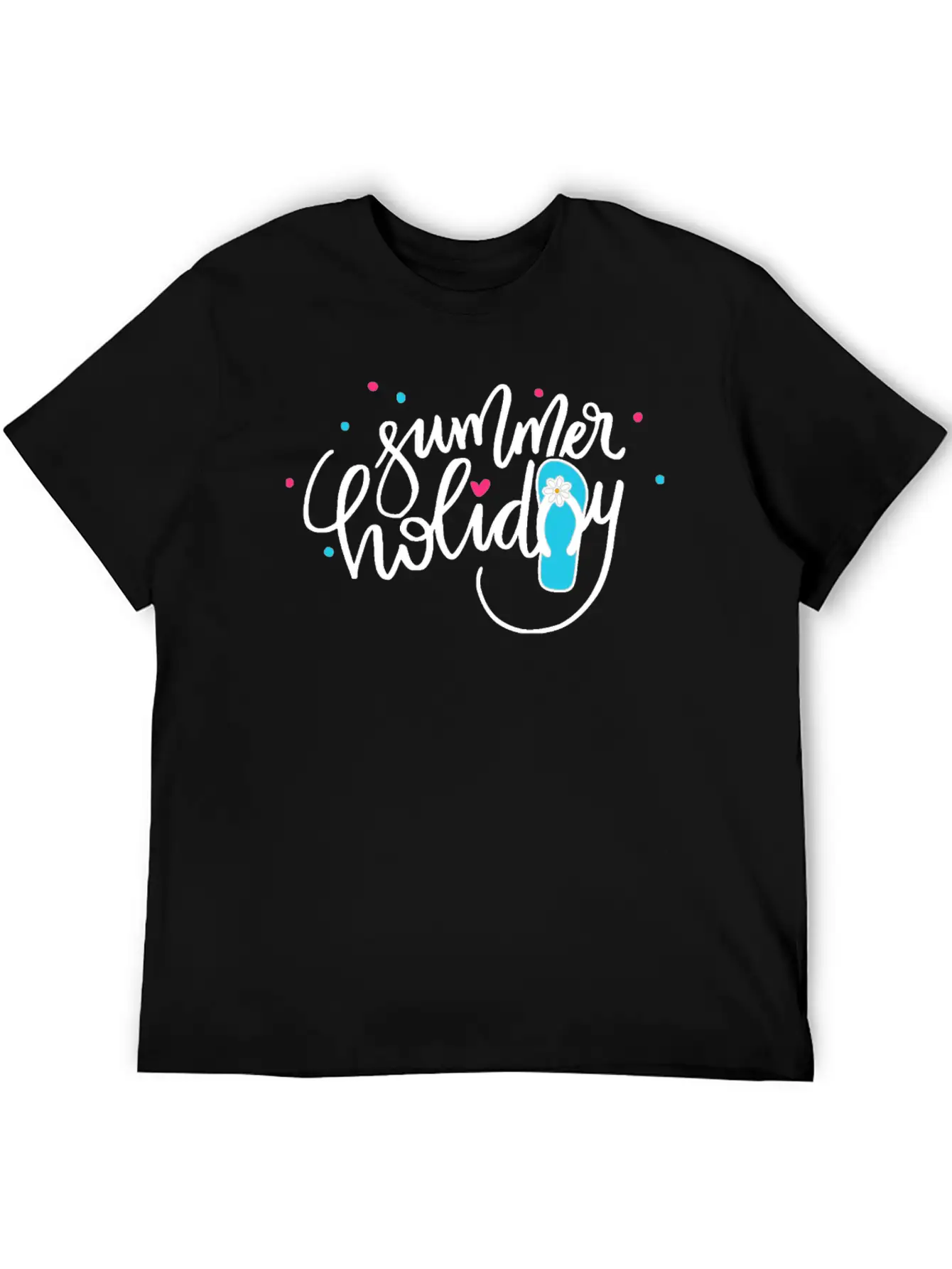 Summer Holiday Summer Vacation Unisex Casual T-Shirt – Clean Design For Daily Comfort