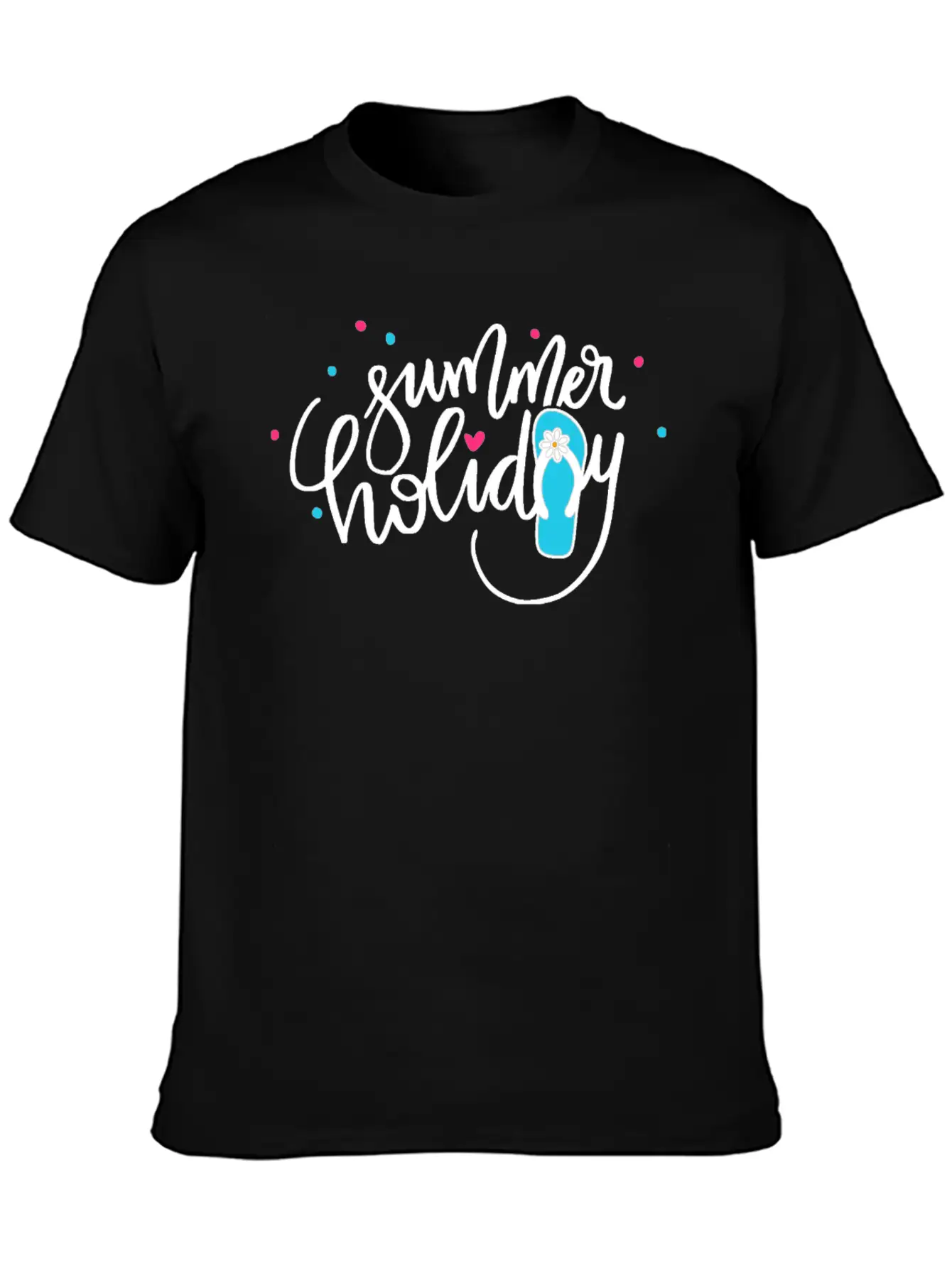 Summer Holiday Summer Vacation Unisex Casual T-Shirt – Clean Design For Daily Comfort