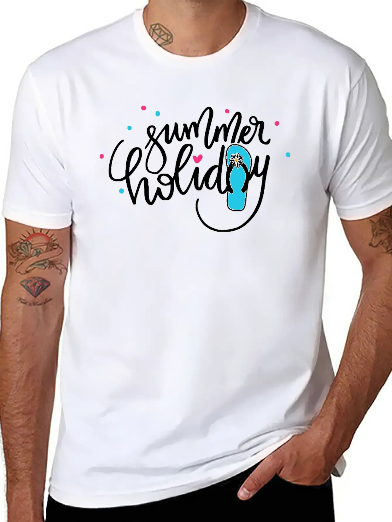 Summer Holiday Summer Vacation Unisex Casual T-Shirt – Clean Design For Daily Comfort