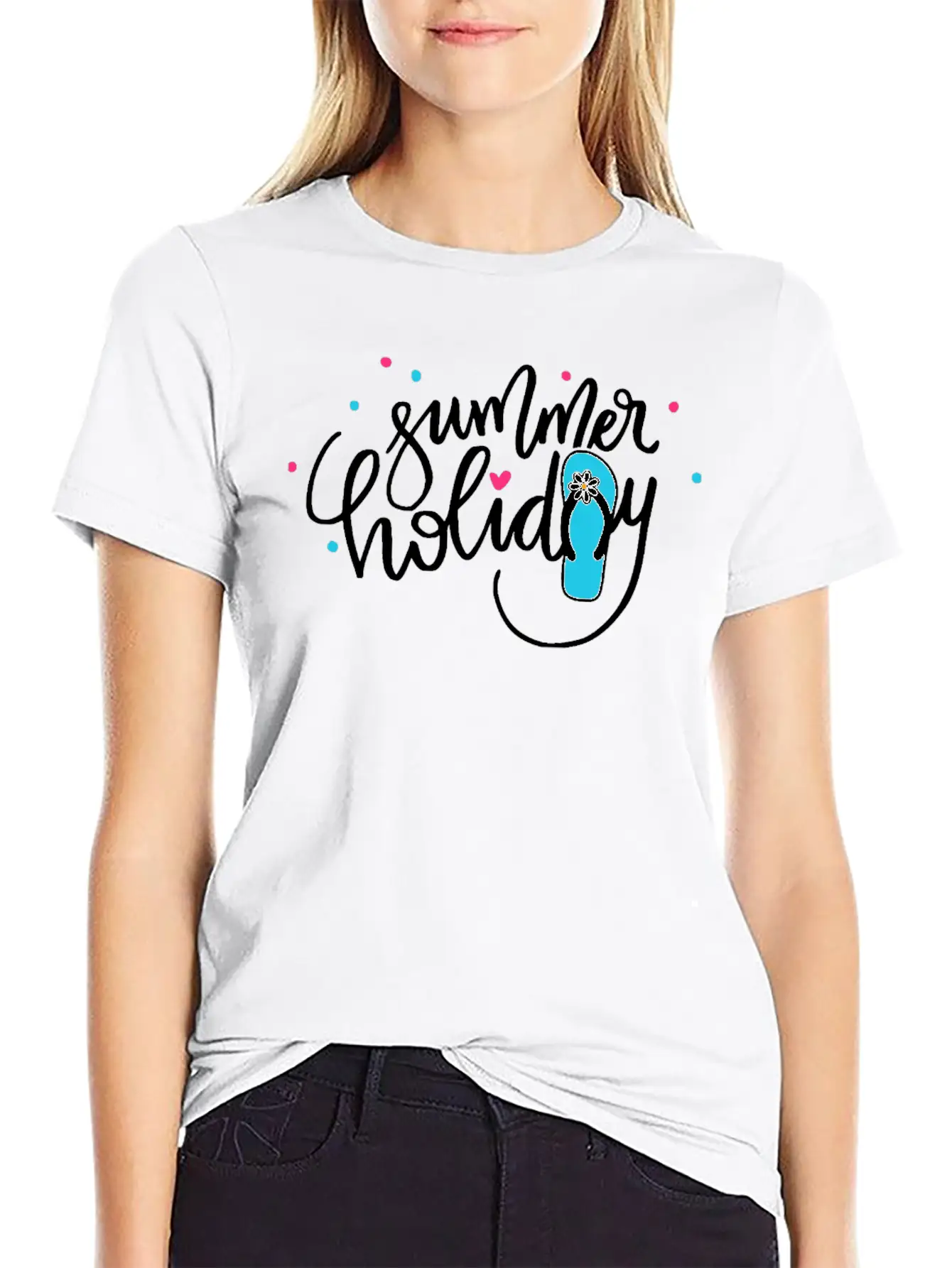 Summer Holiday Summer Vacation Unisex Casual T-Shirt – Clean Design For Daily Comfort