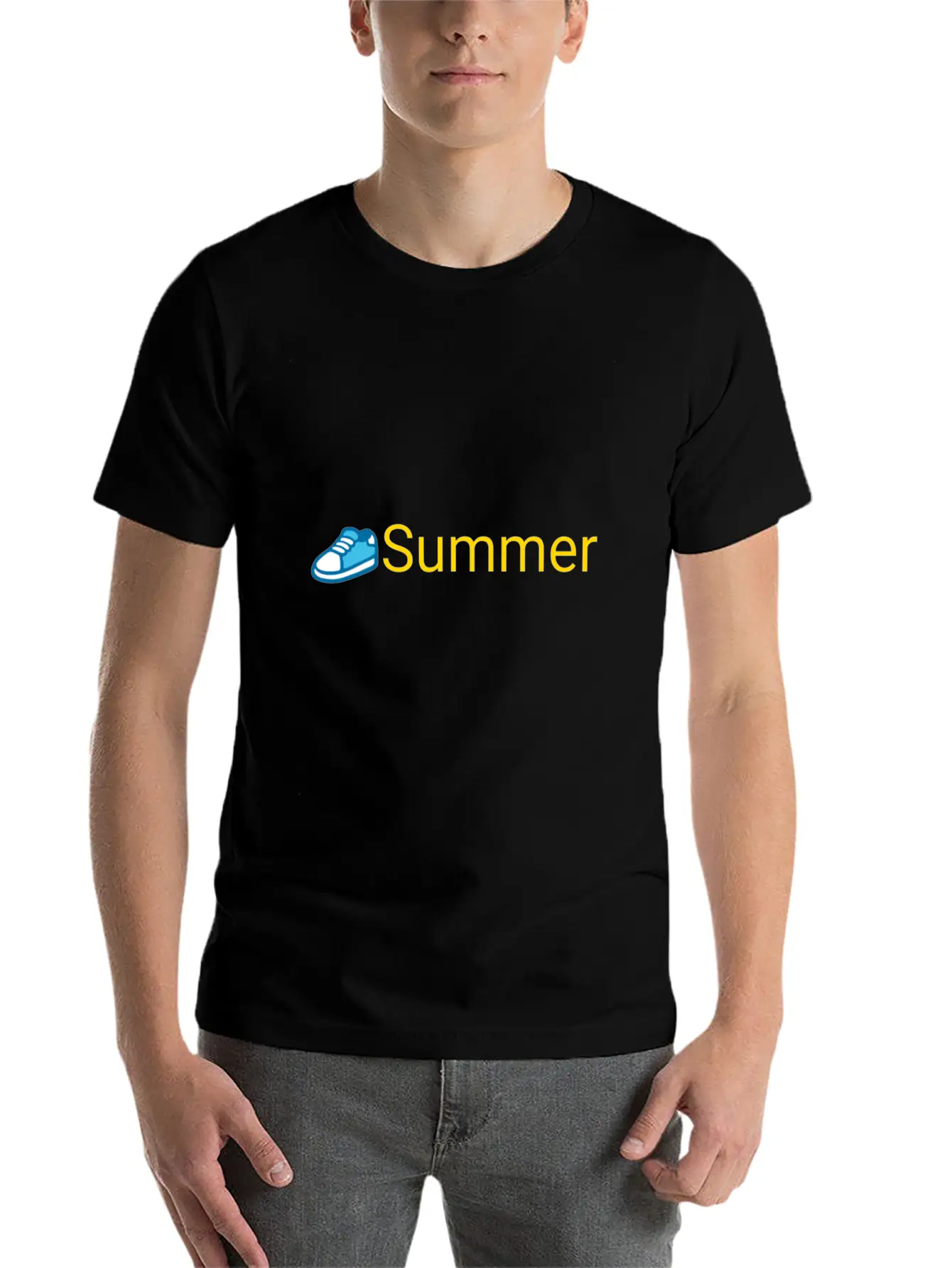 Summer Lightweight Cotton T-Shirt – Daily Comfort Graphic Shirt