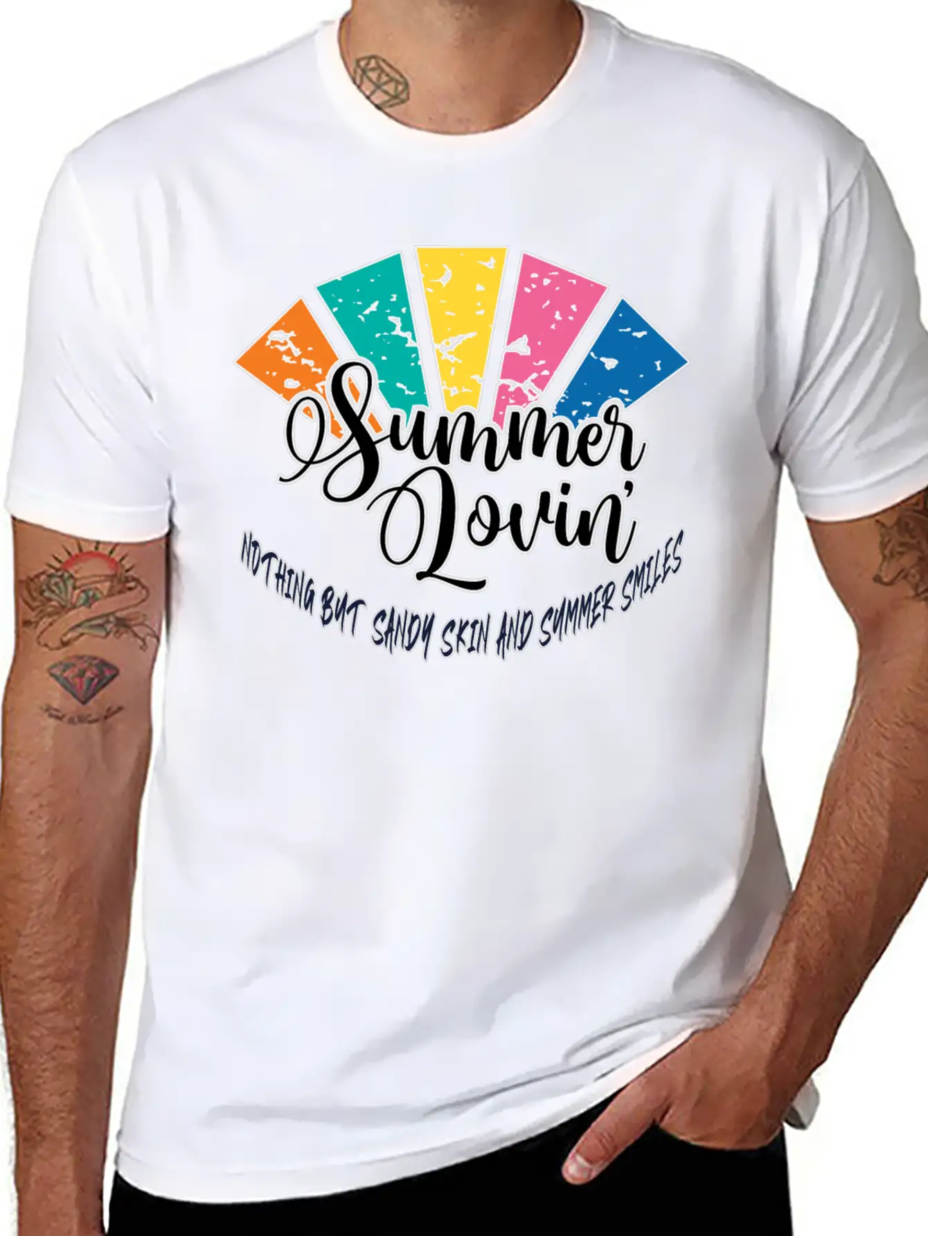 Summer Lovin Stylish Everyday T-Shirt – Unisex Basic Cotton Tee