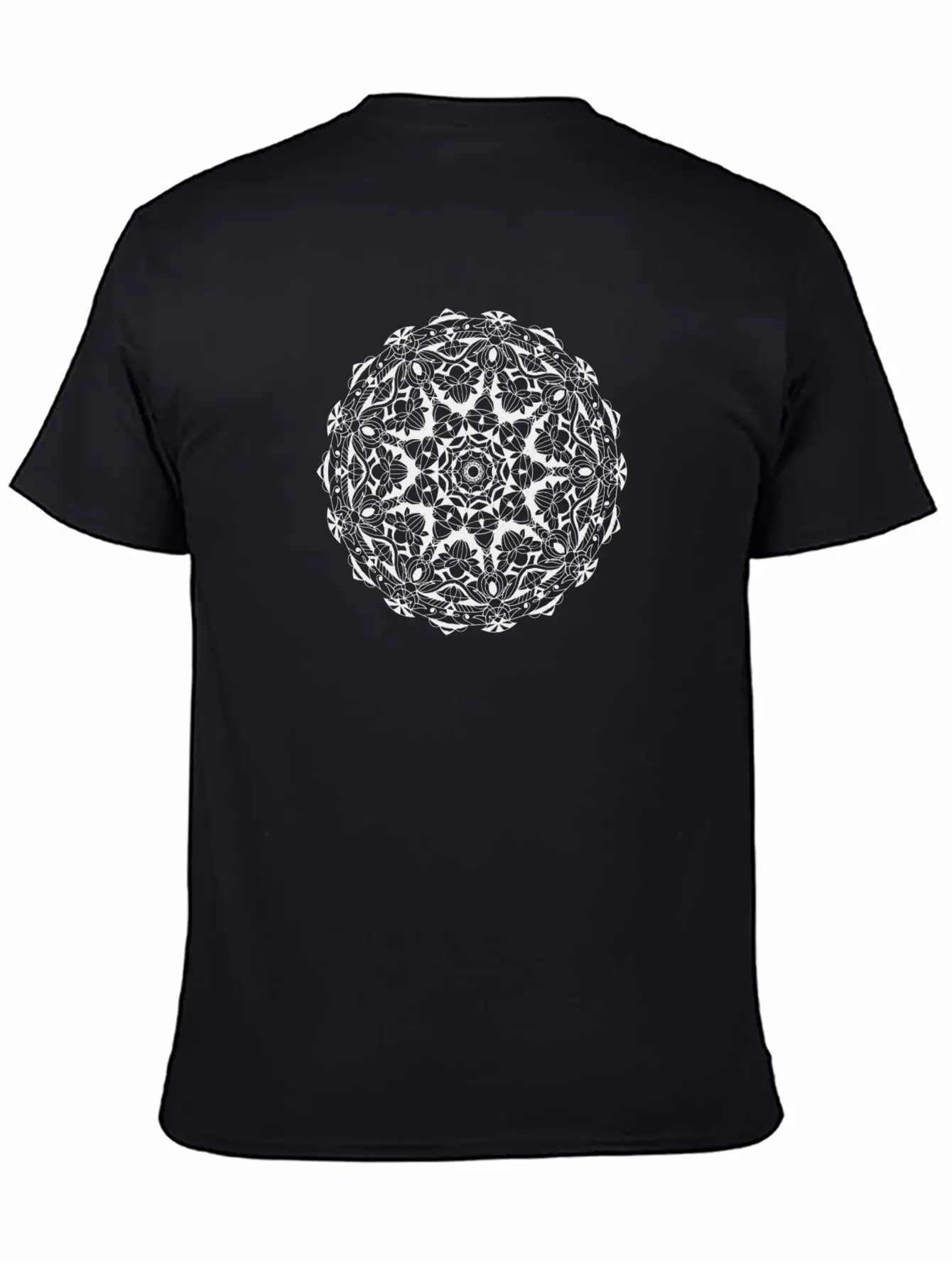 Summer Mandala Lightweight Cotton T-Shirt – Daily Comfort Graphic Shirt