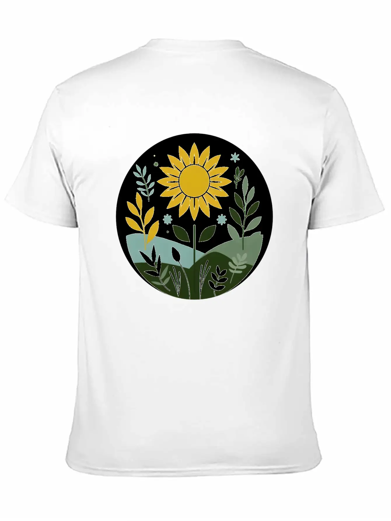 Summer Meadow Lightweight Cotton T-Shirt – Daily Comfort Graphic Shirt