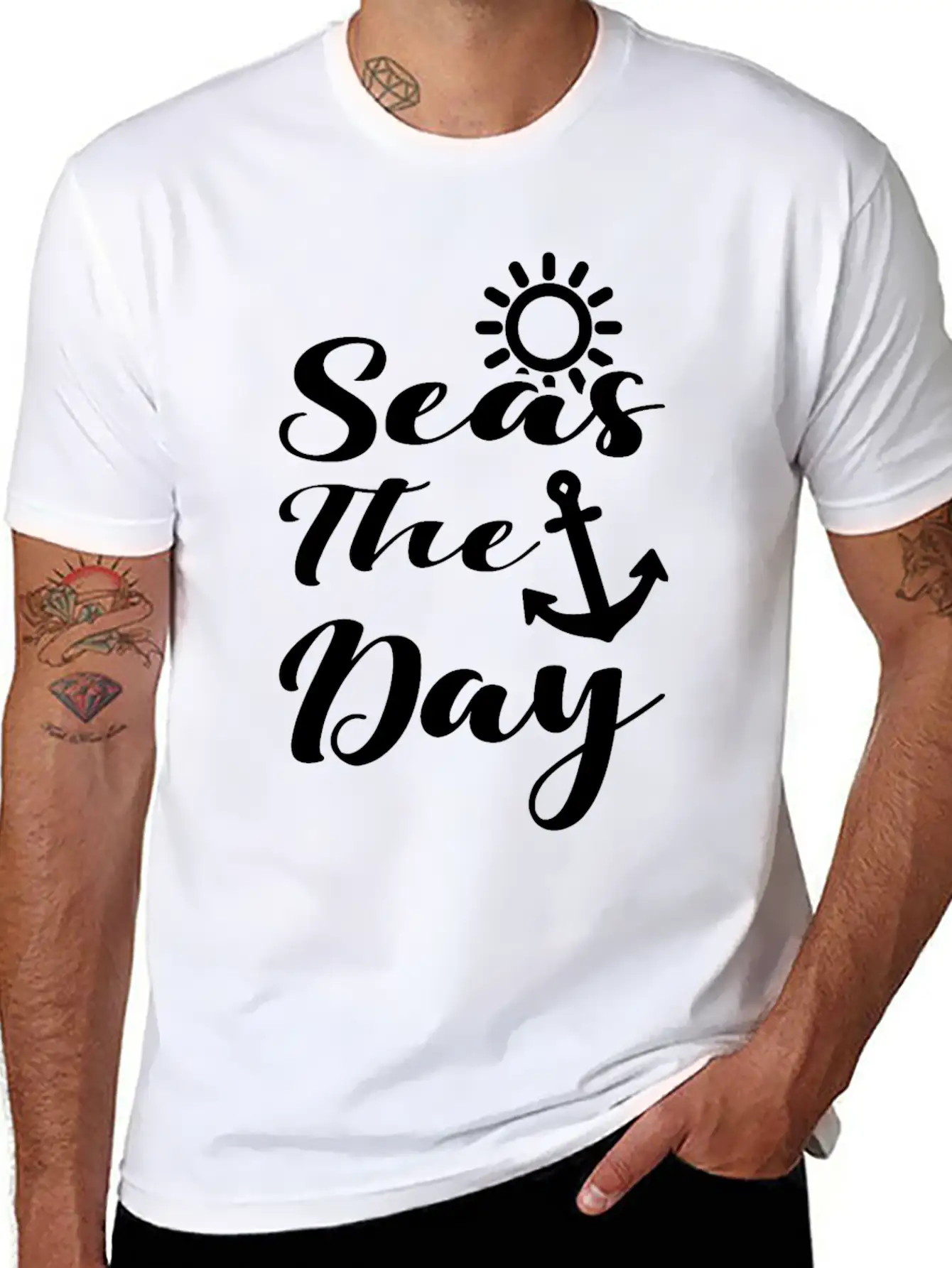 Summer Modern Fit Casual T-Shirt ��� Clean And Versatile Design