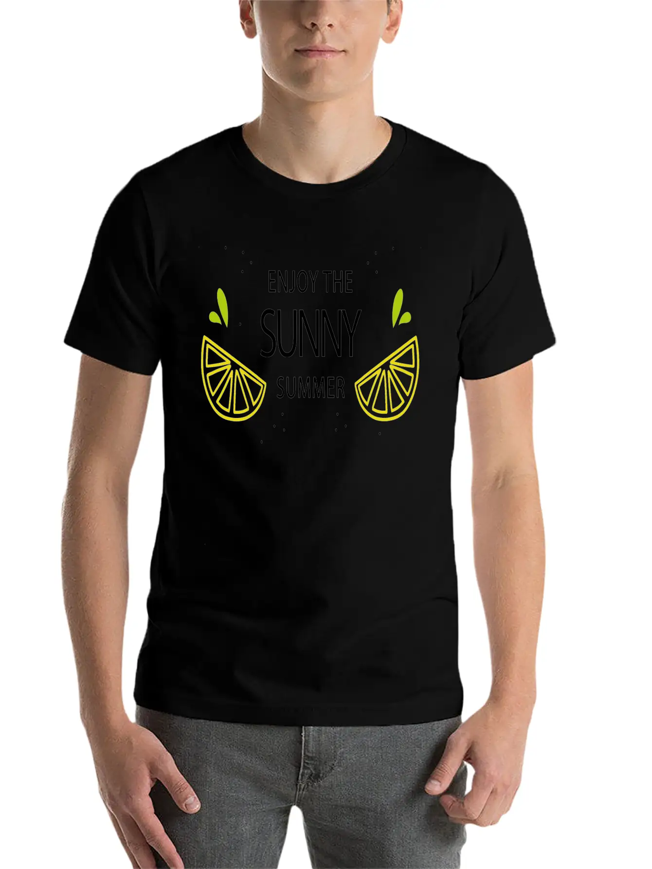 Summer Sea Day Basic Graphic T-Shirt – Daily Comfort In Soft Cotton