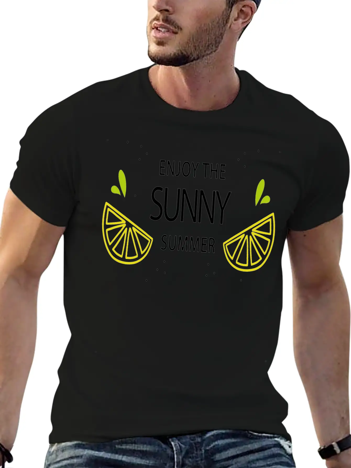 Summer Sea Day Basic Graphic T-Shirt – Daily Comfort In Soft Cotton