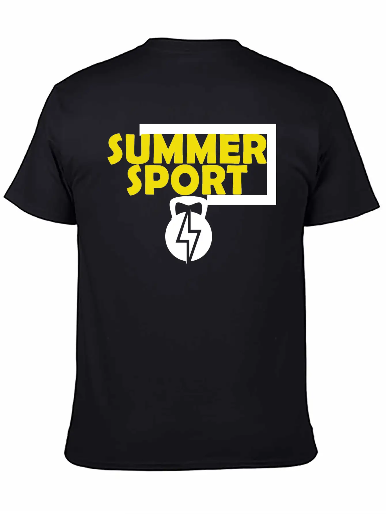 SUMMER SPORT Classic Fit Graphic Tee For Daily Comfort – Unisex Cotton Shirt