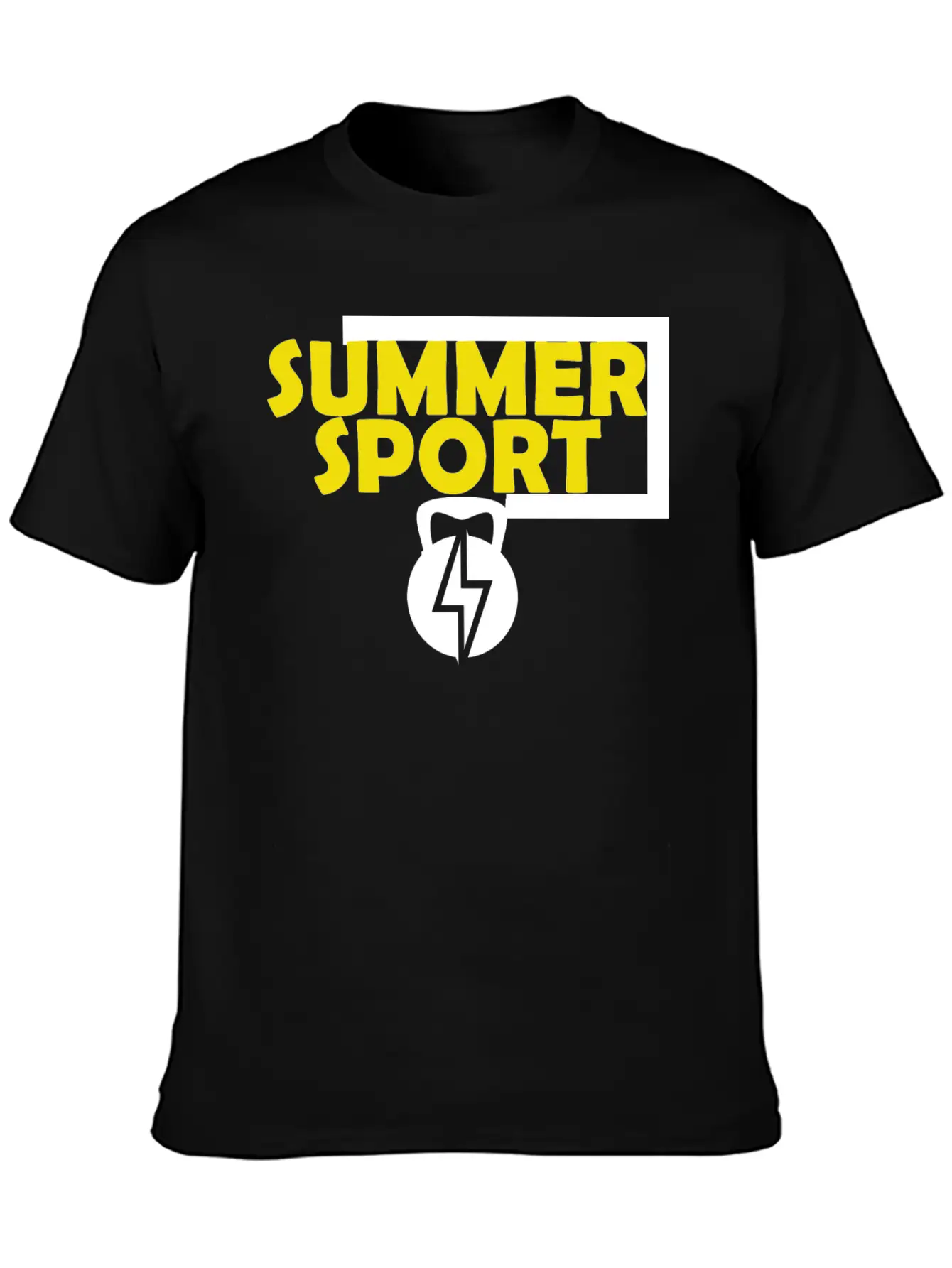 SUMMER SPORT Classic Fit Graphic Tee For Daily Comfort – Unisex Cotton Shirt