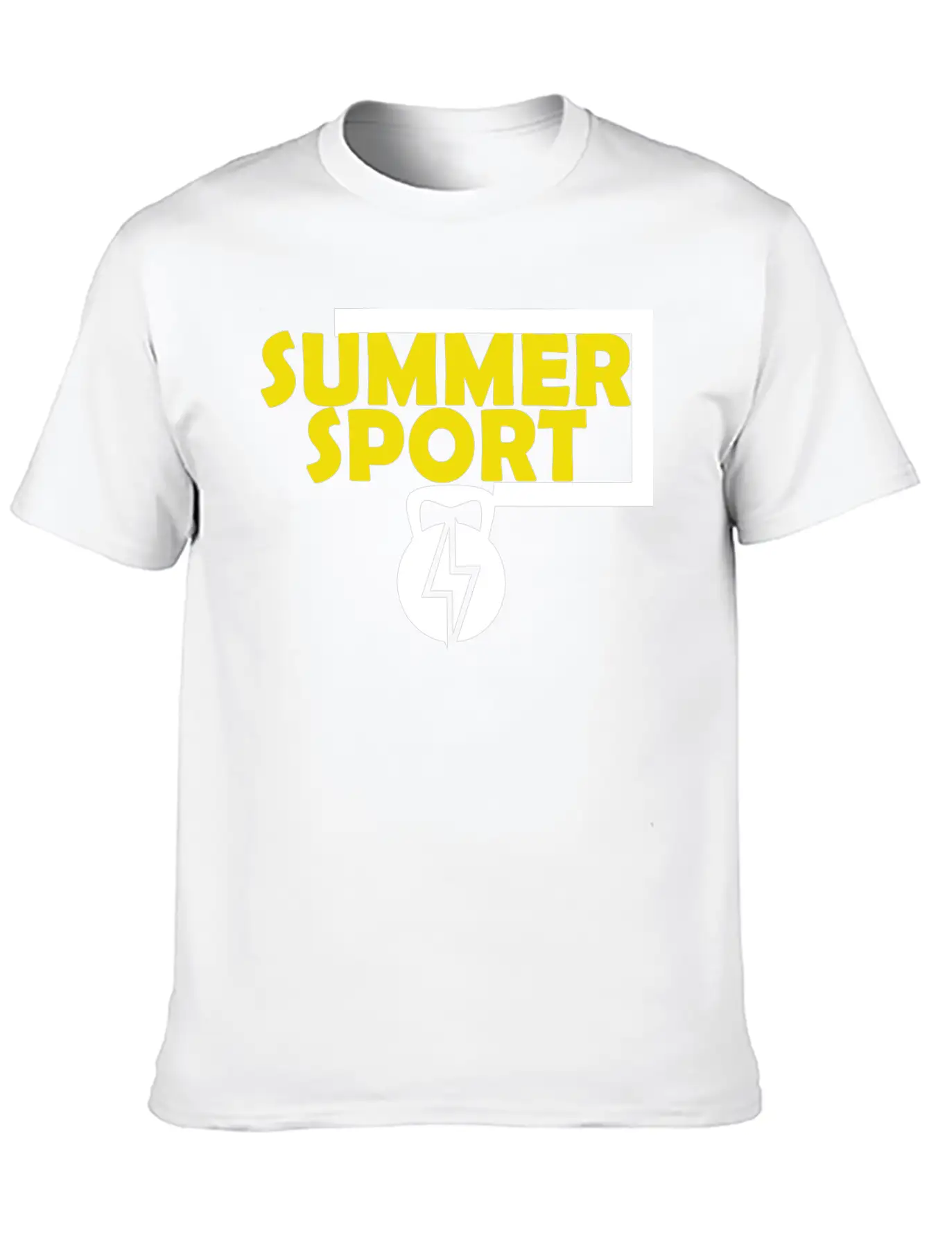 SUMMER SPORT Unisex Casual T-Shirt – Clean Design For Daily Comfort