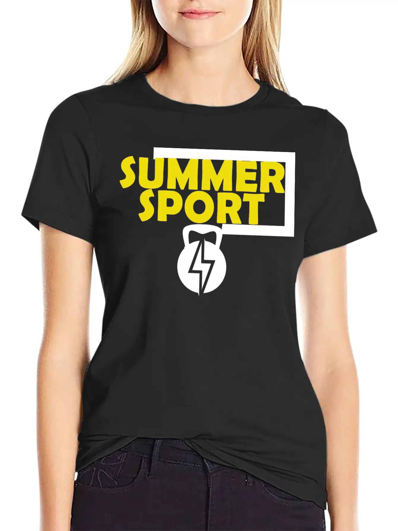 SUMMER SPORT Unisex Casual T-Shirt – Clean Design For Daily Comfort